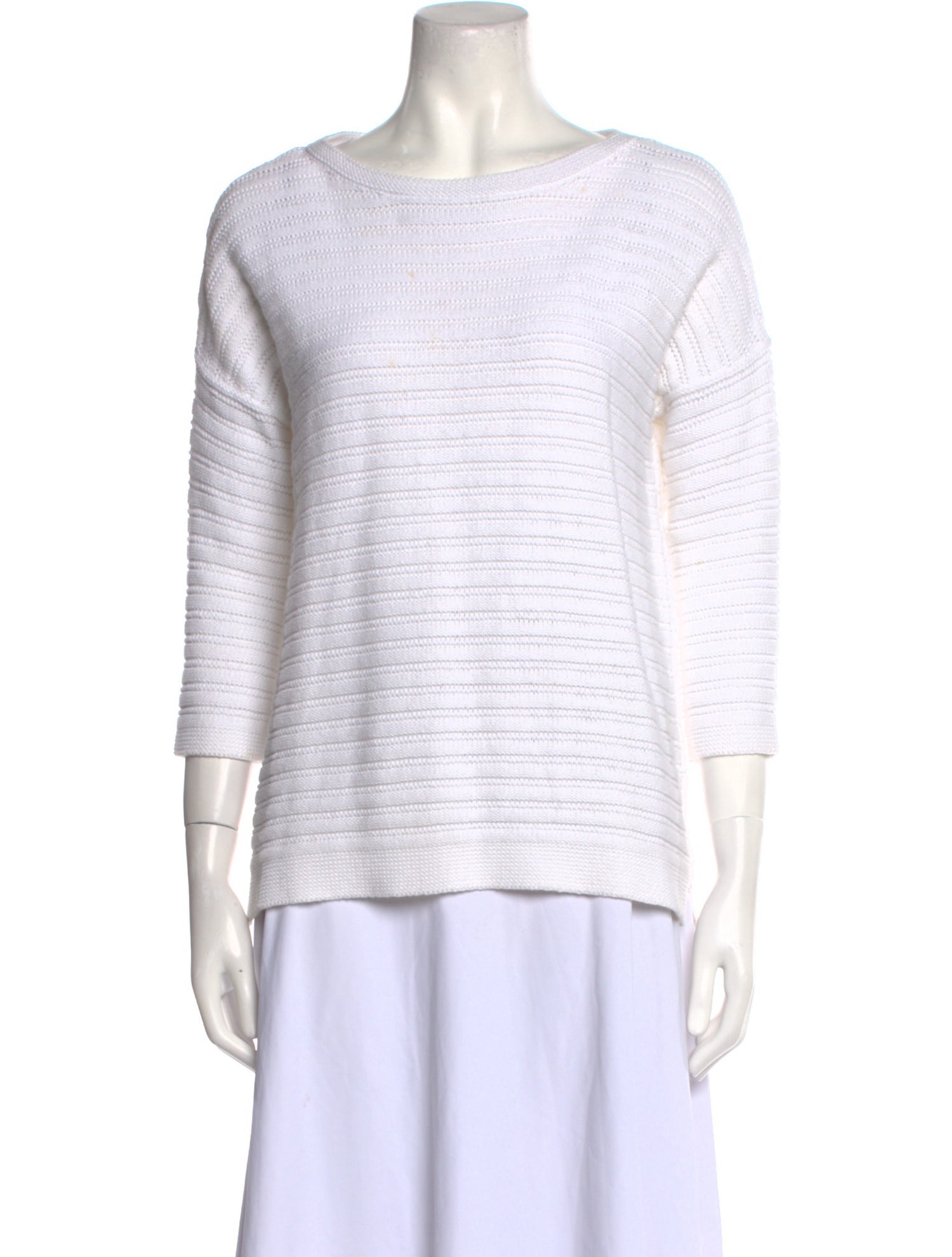 Kinross Cashmere Bateau Neckline Sweater w/ Tags
