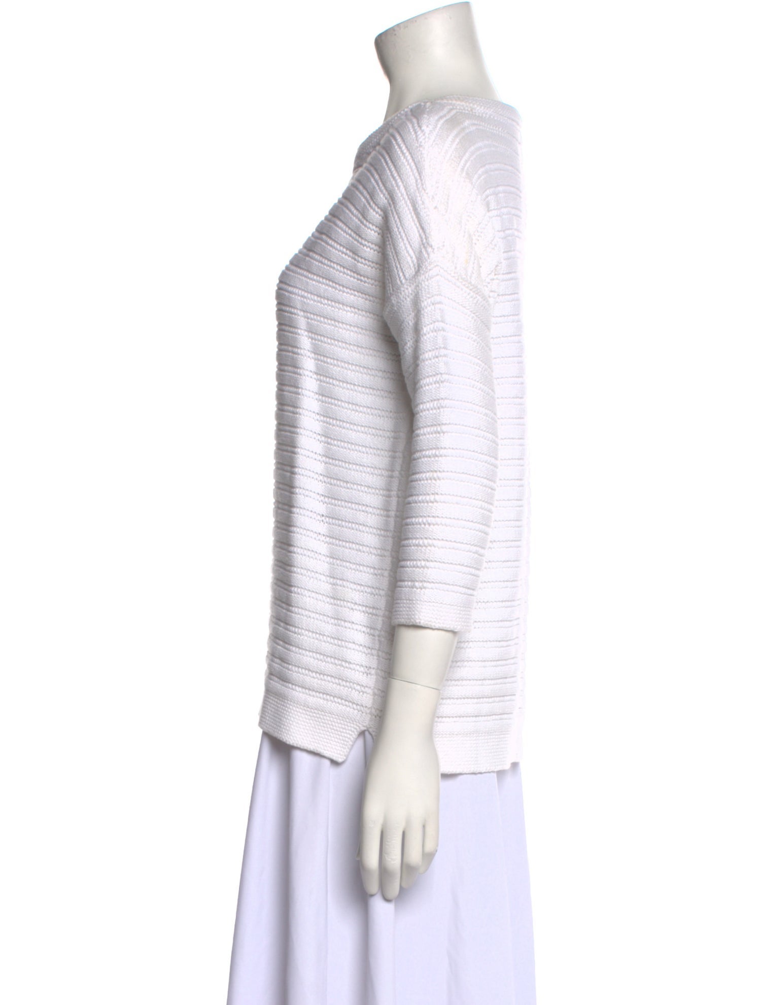 Kinross Cashmere Bateau Neckline Sweater w/ Tags
