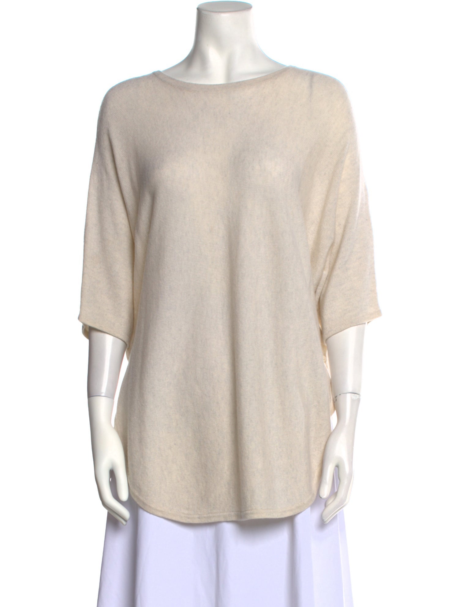 Kinross Cashmere Cashmere Bateau Neckline Sweater w/ Tags