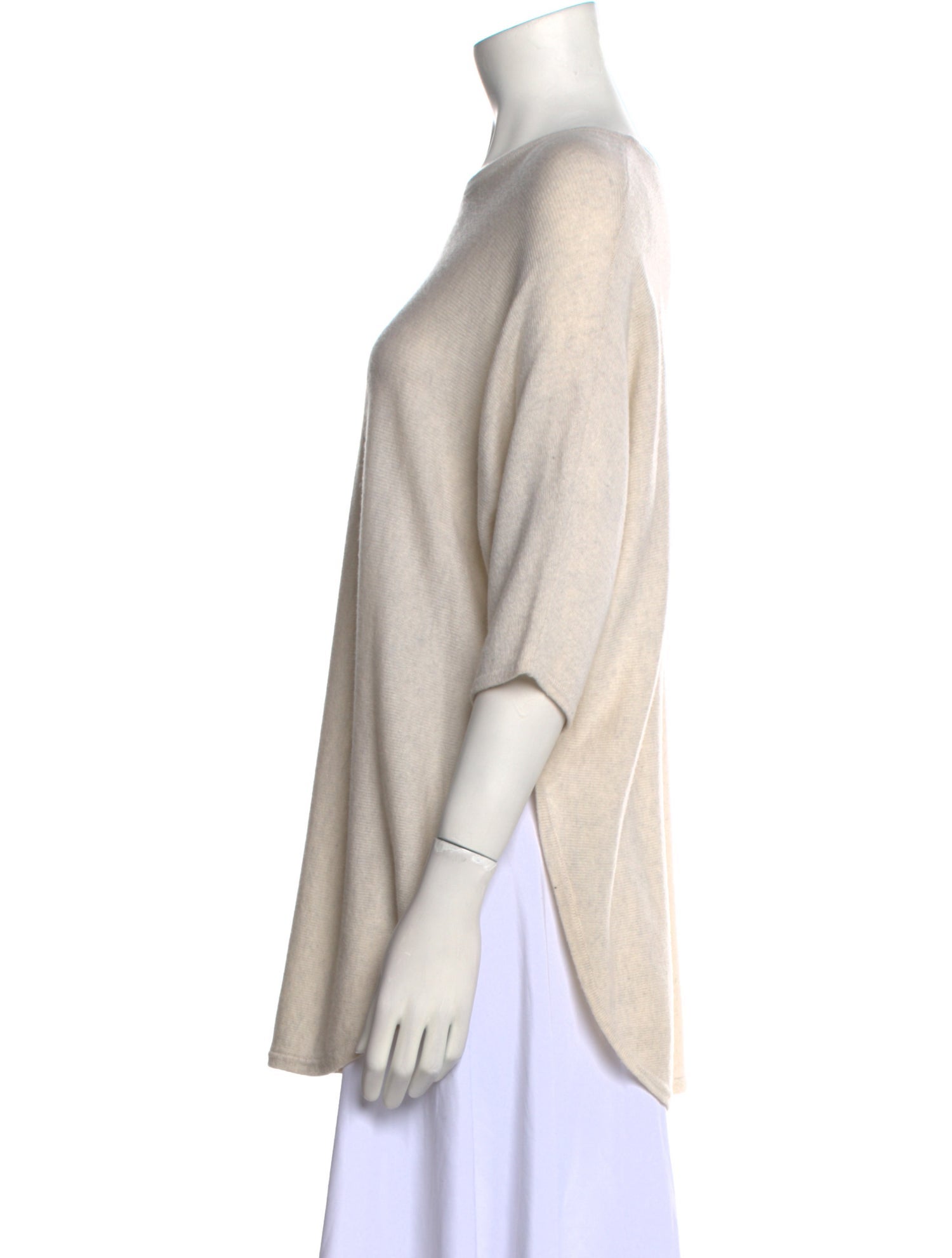 Kinross Cashmere Cashmere Bateau Neckline Sweater w/ Tags