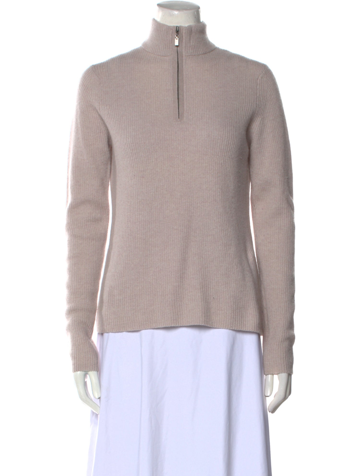 Kinross Cashmere Cashmere Mock Neck Sweater