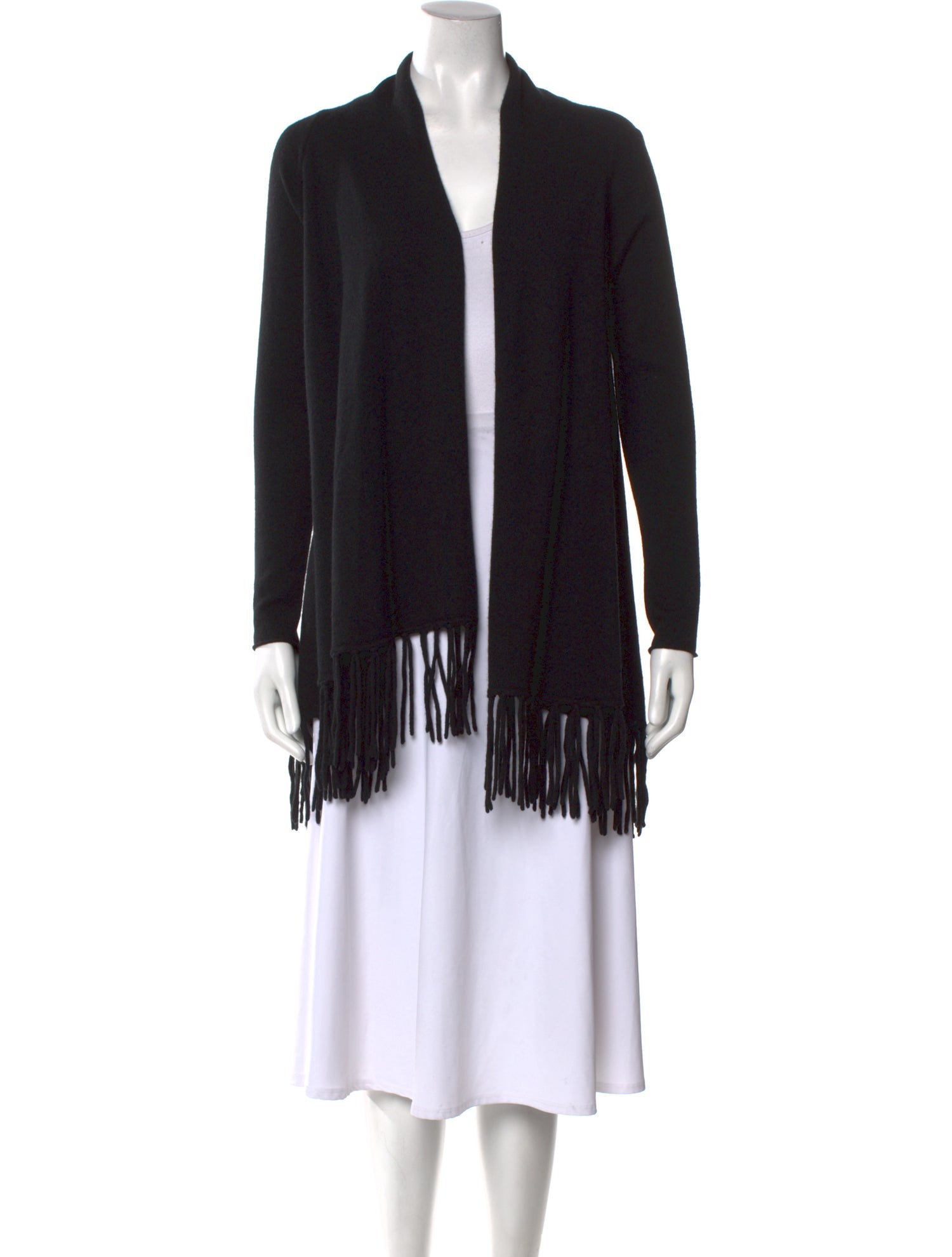 Kinross Cashmere Cashmere Open Front Sweater