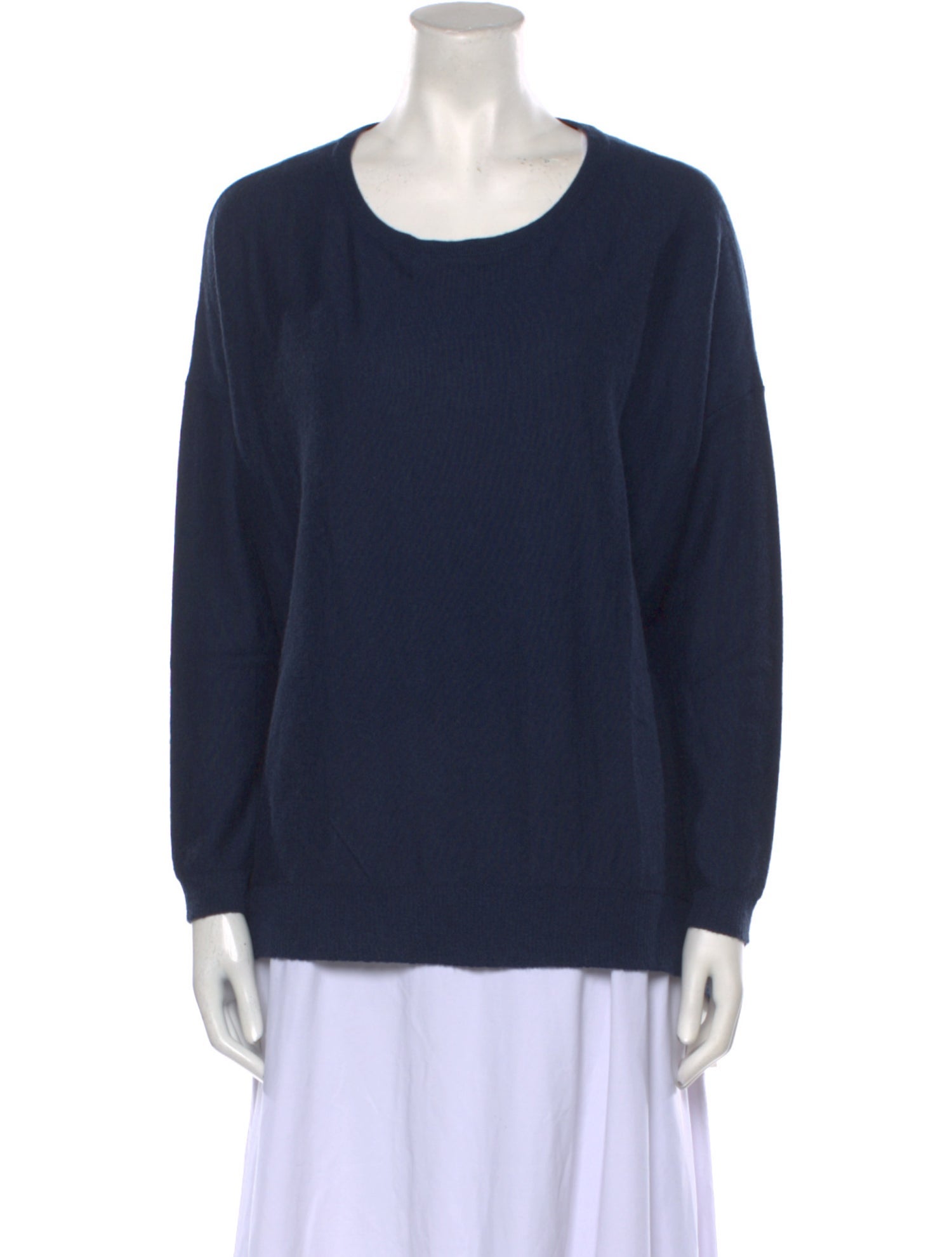 Kinross Cashmere Cashmere Scoop Neck Sweater w/ Tags