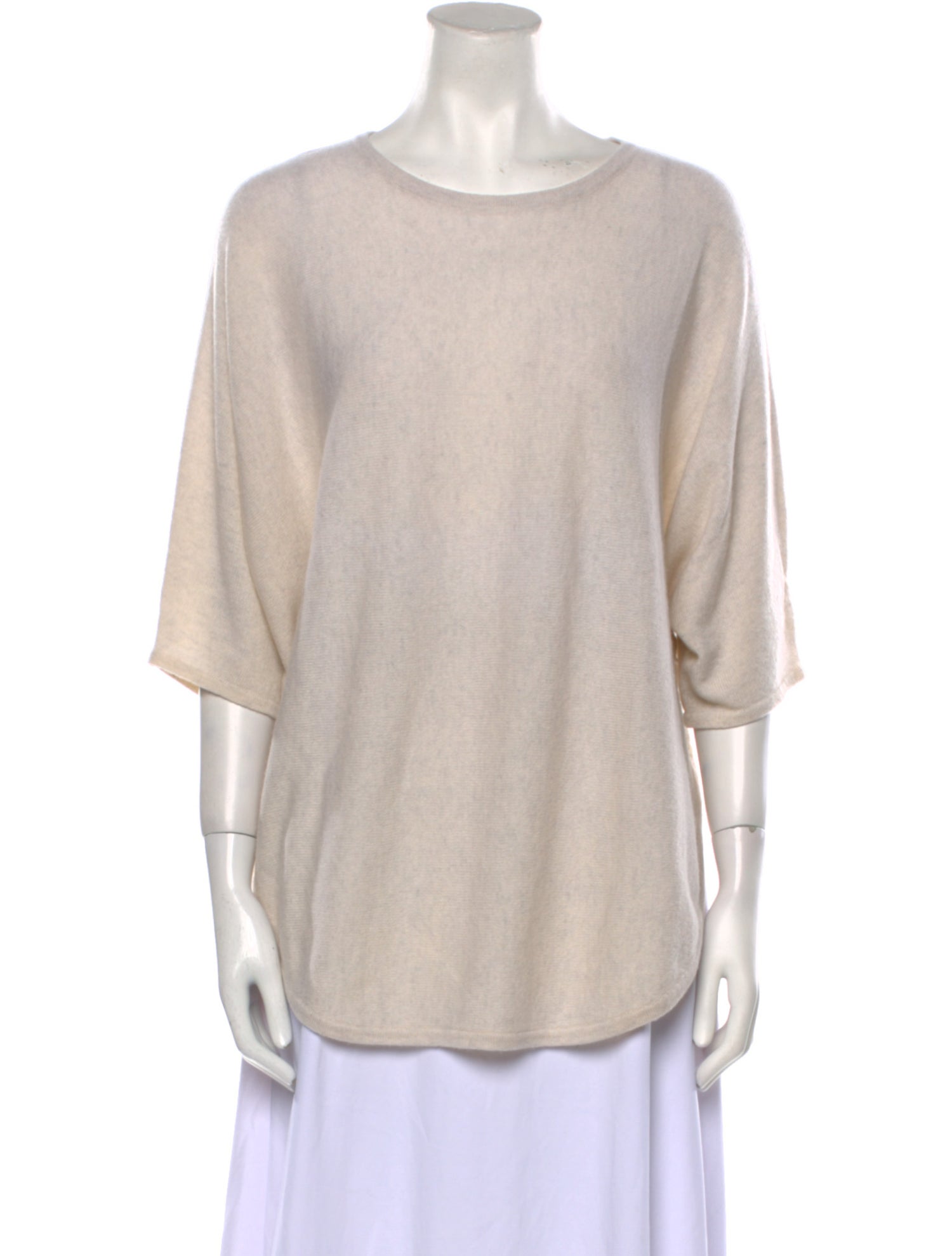 Kinross Cashmere Cashmere Scoop Neck Sweater w/ Tags