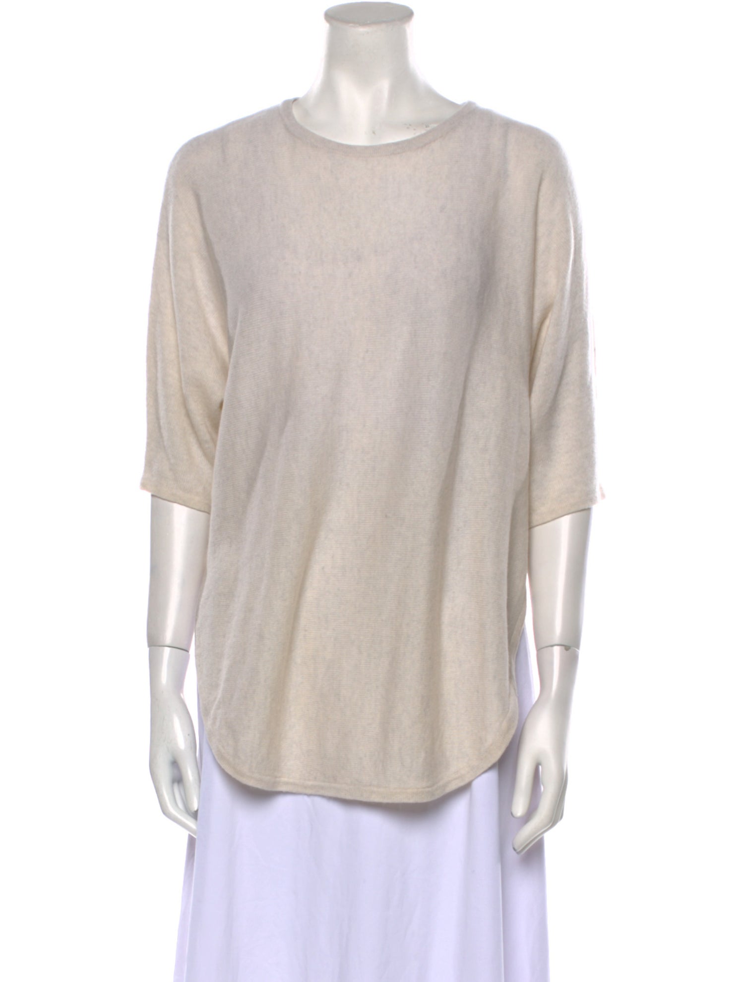 Kinross Cashmere Cashmere Scoop Neck Sweater w/ Tags