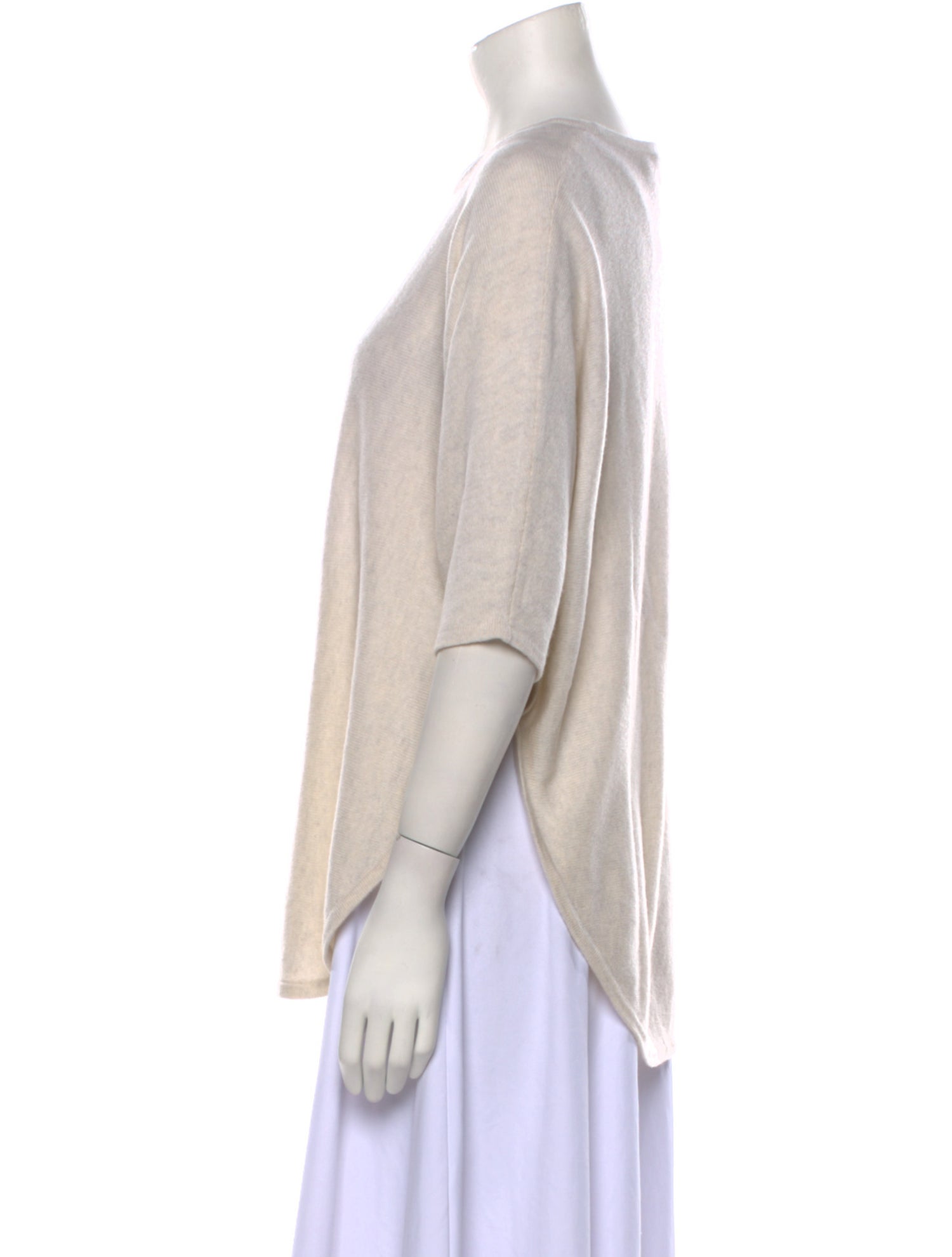 Kinross Cashmere Cashmere Scoop Neck Sweater w/ Tags