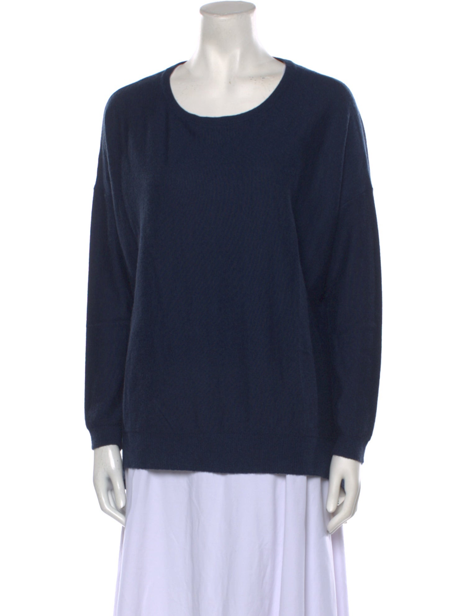 Kinross Cashmere Cashmere Scoop Neck Sweater w/ Tags