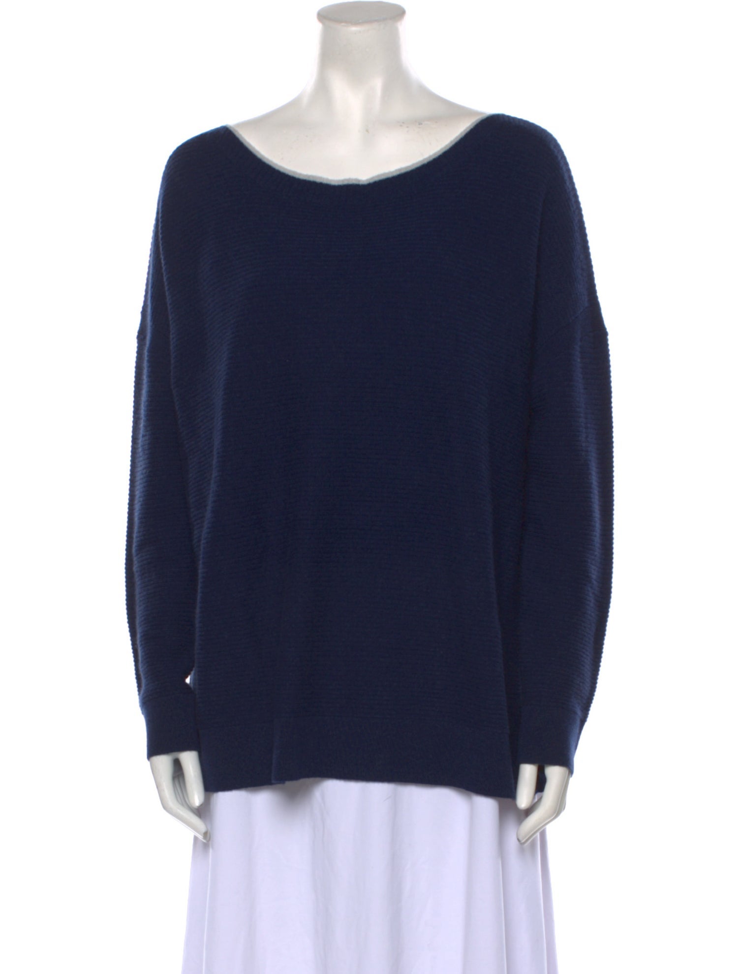 Kinross Cashmere Cashmere Scoop Neck Sweater w/ Tags