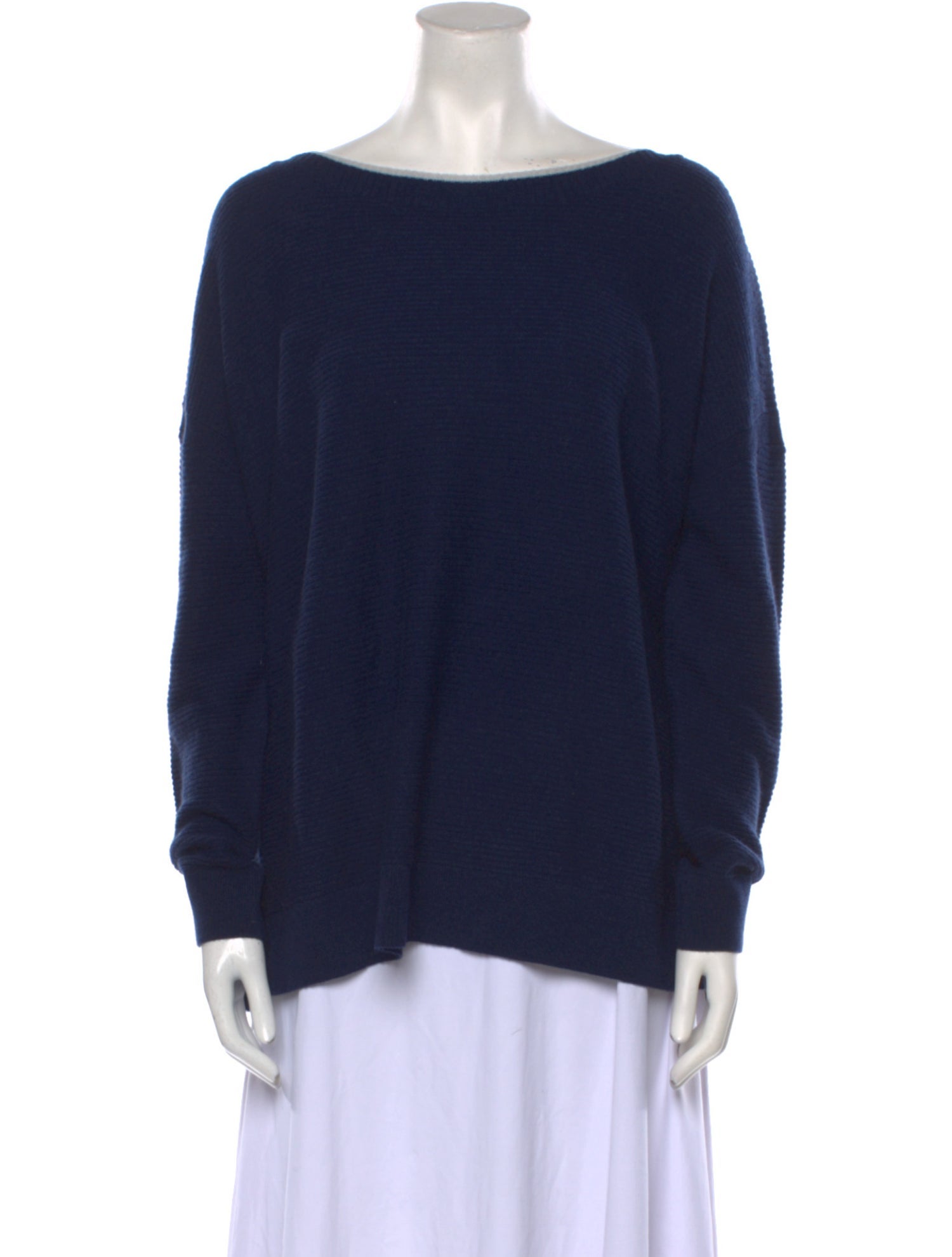 Kinross Cashmere Cashmere Bateau Neckline Sweater w/ Tags