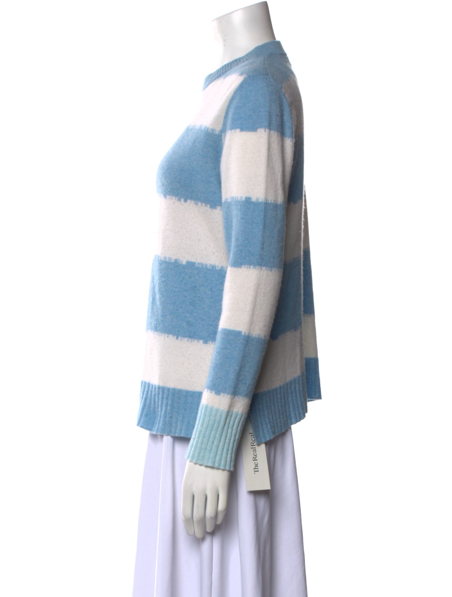 Kinross Cashmere Cashmere Striped Sweater