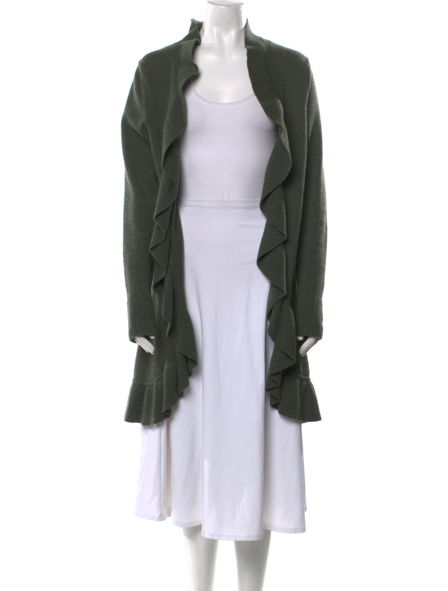 Kinross Cashmere Cashmere Open Front Sweater