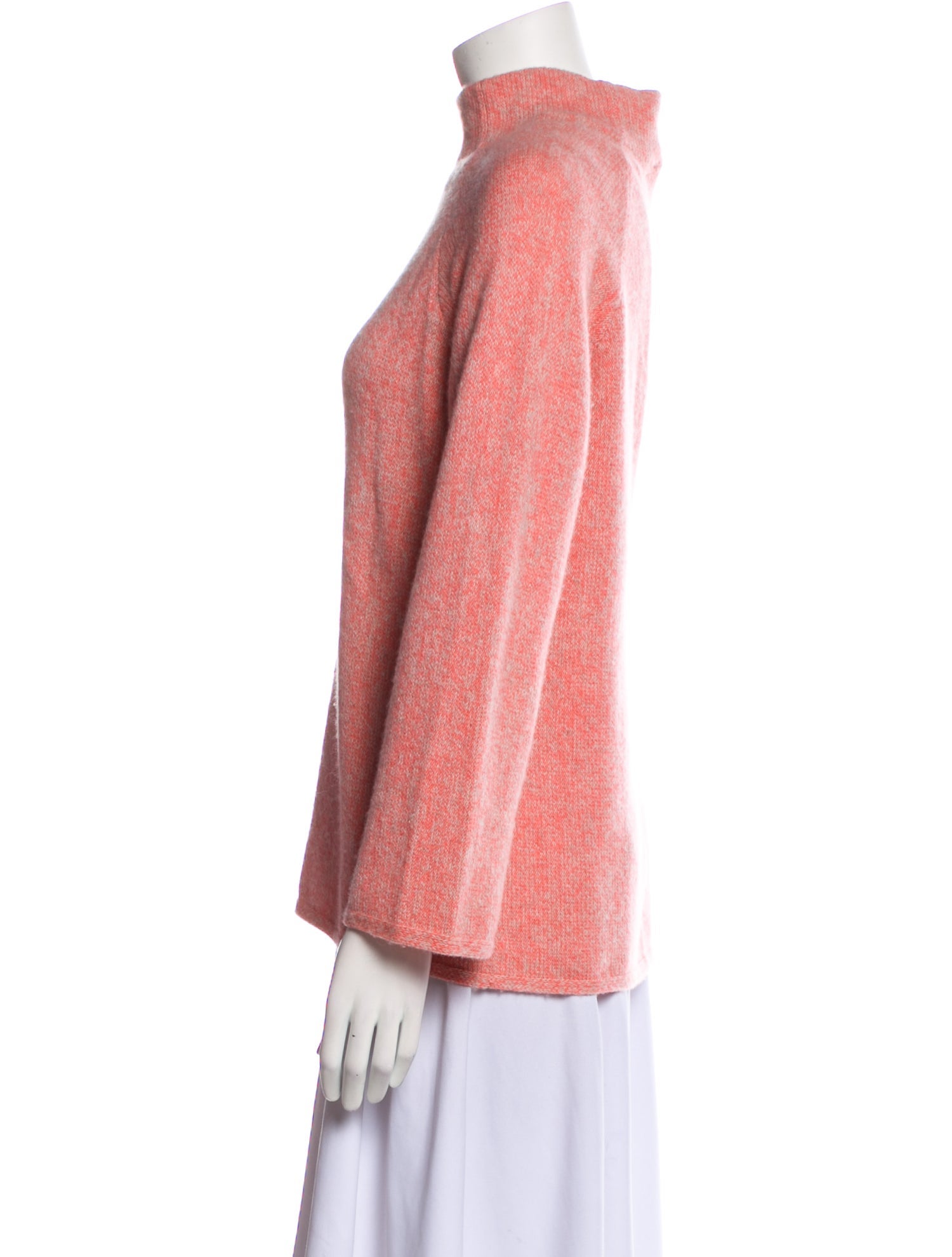 Kinross Cashmere Cashmere Mock Neck Sweater