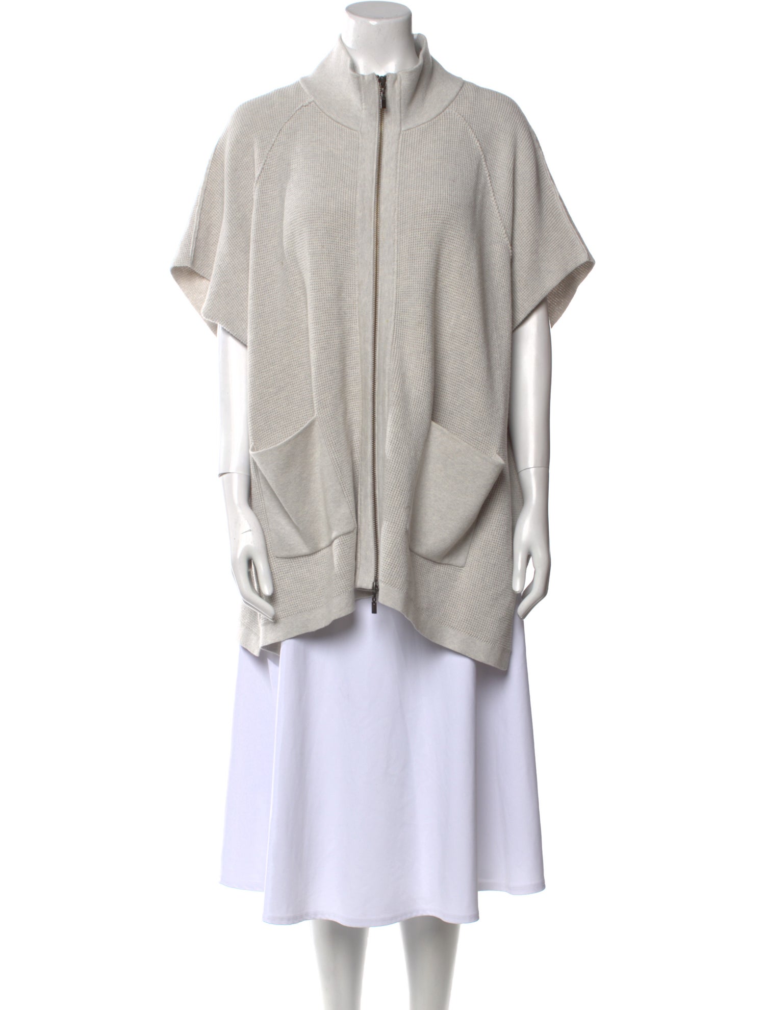 Kinross Cashmere Cashmere Mock Neck Sweater