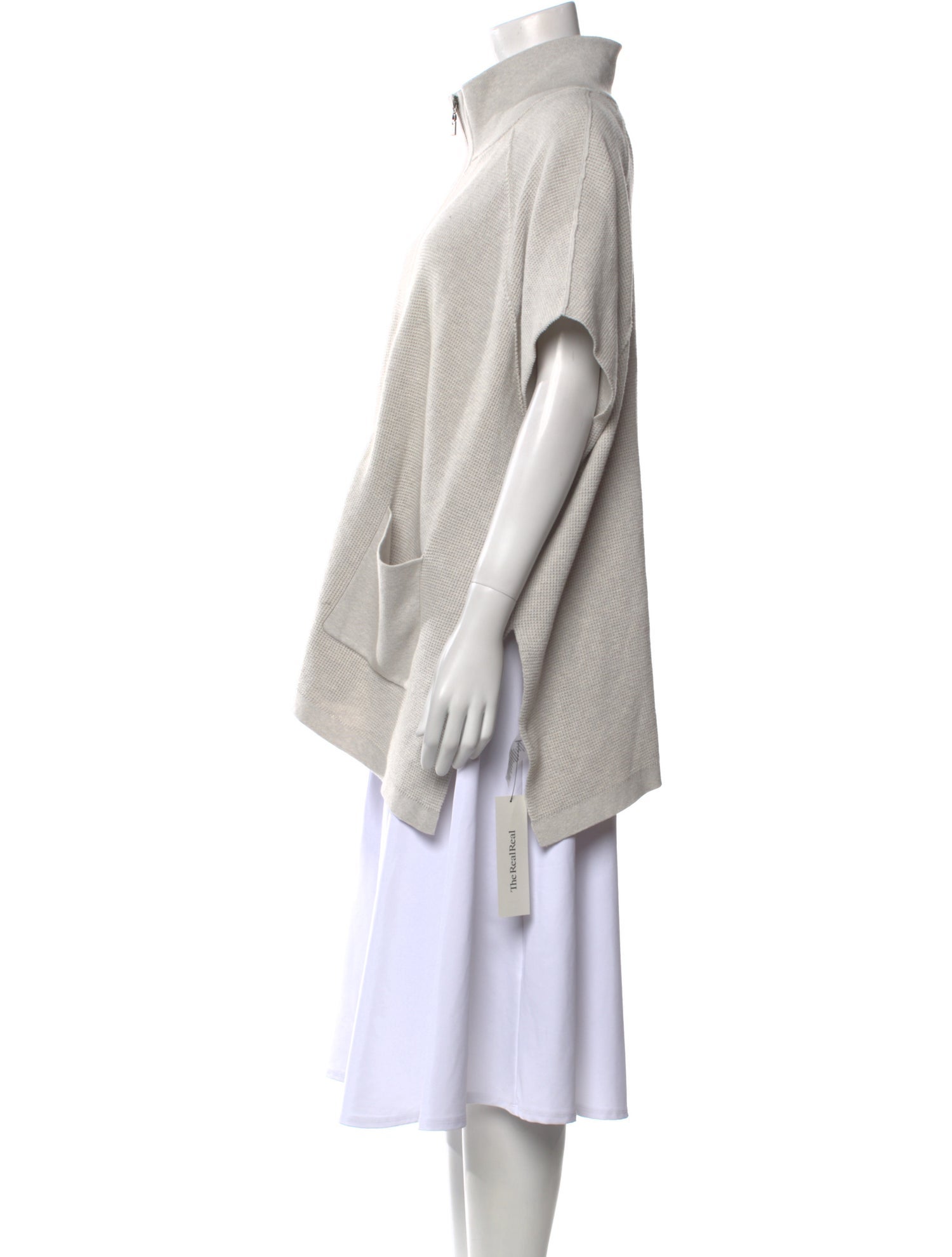 Kinross Cashmere Cashmere Mock Neck Sweater