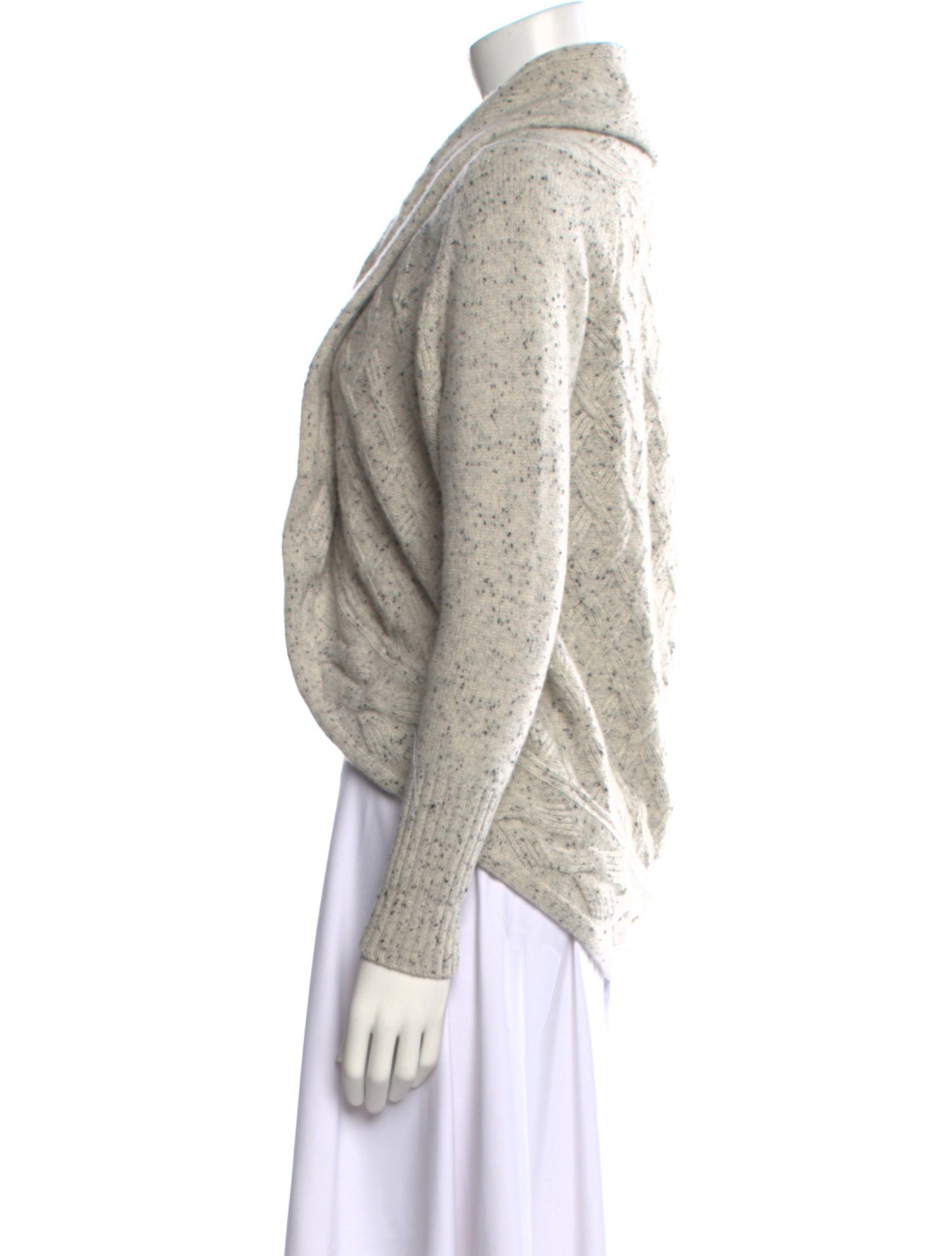 Kinross Cashmere Cashmere Open Front Sweater