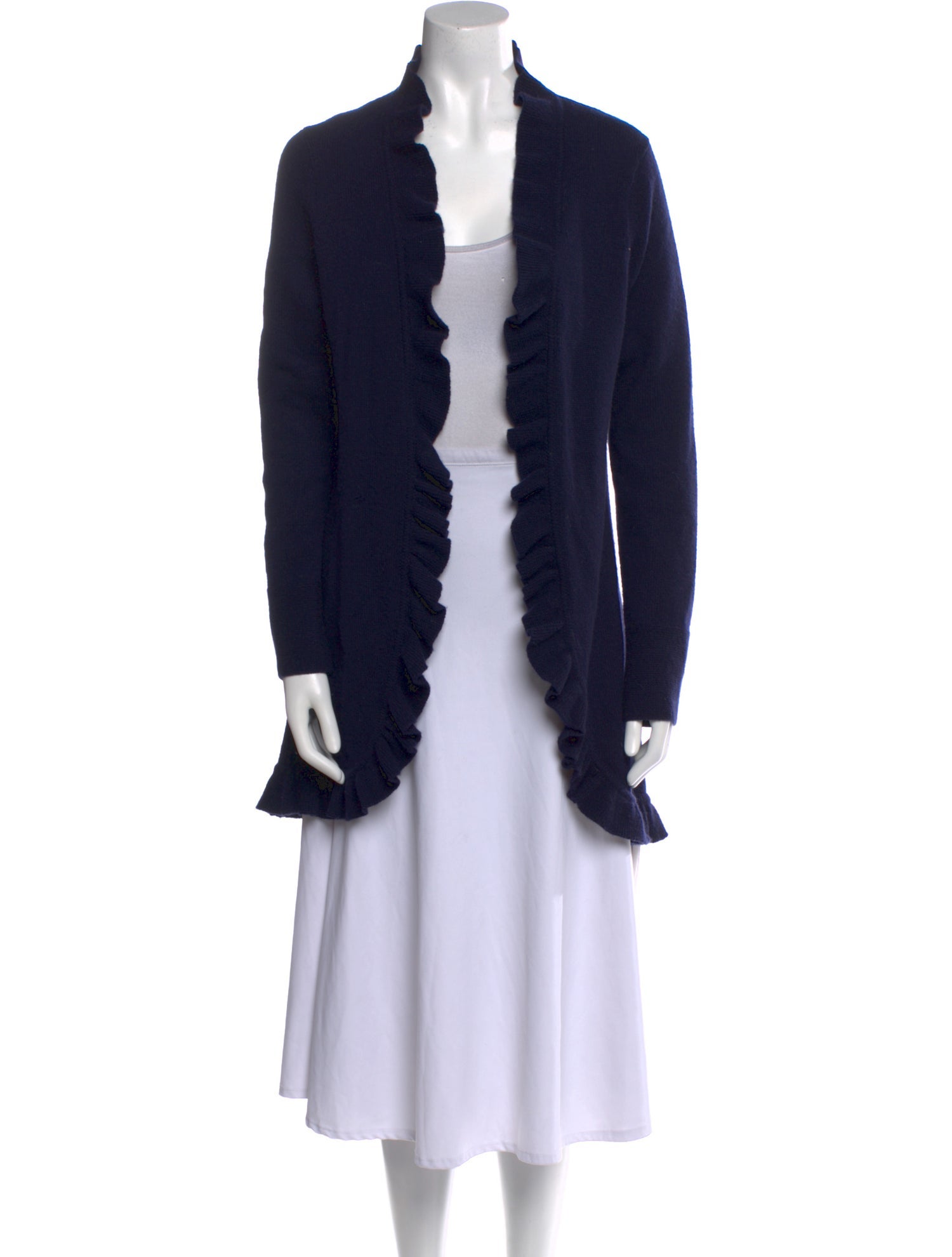 Kinross Cashmere Cashmere Open Front Sweater