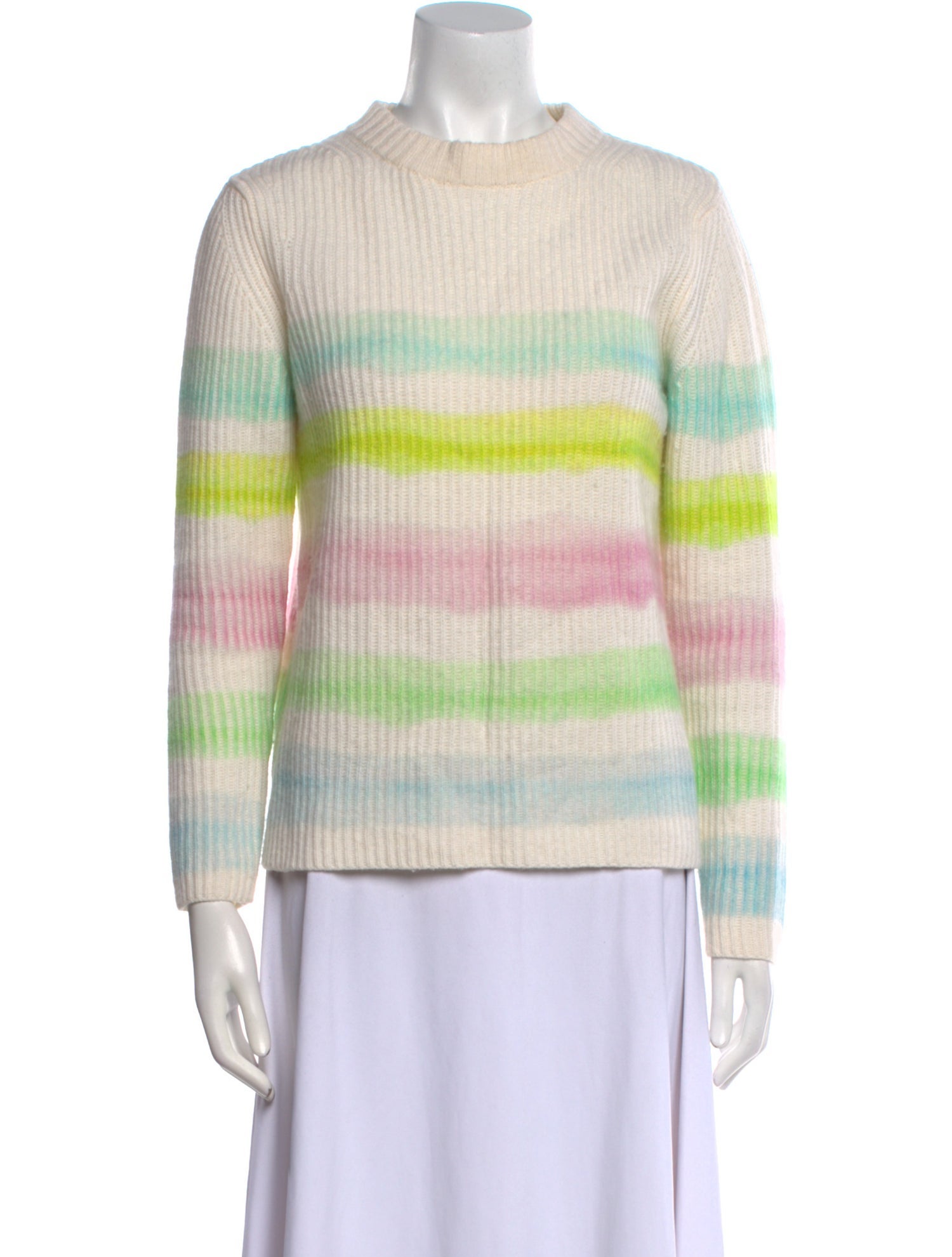Kinross Cashmere Cashmere Striped Sweater