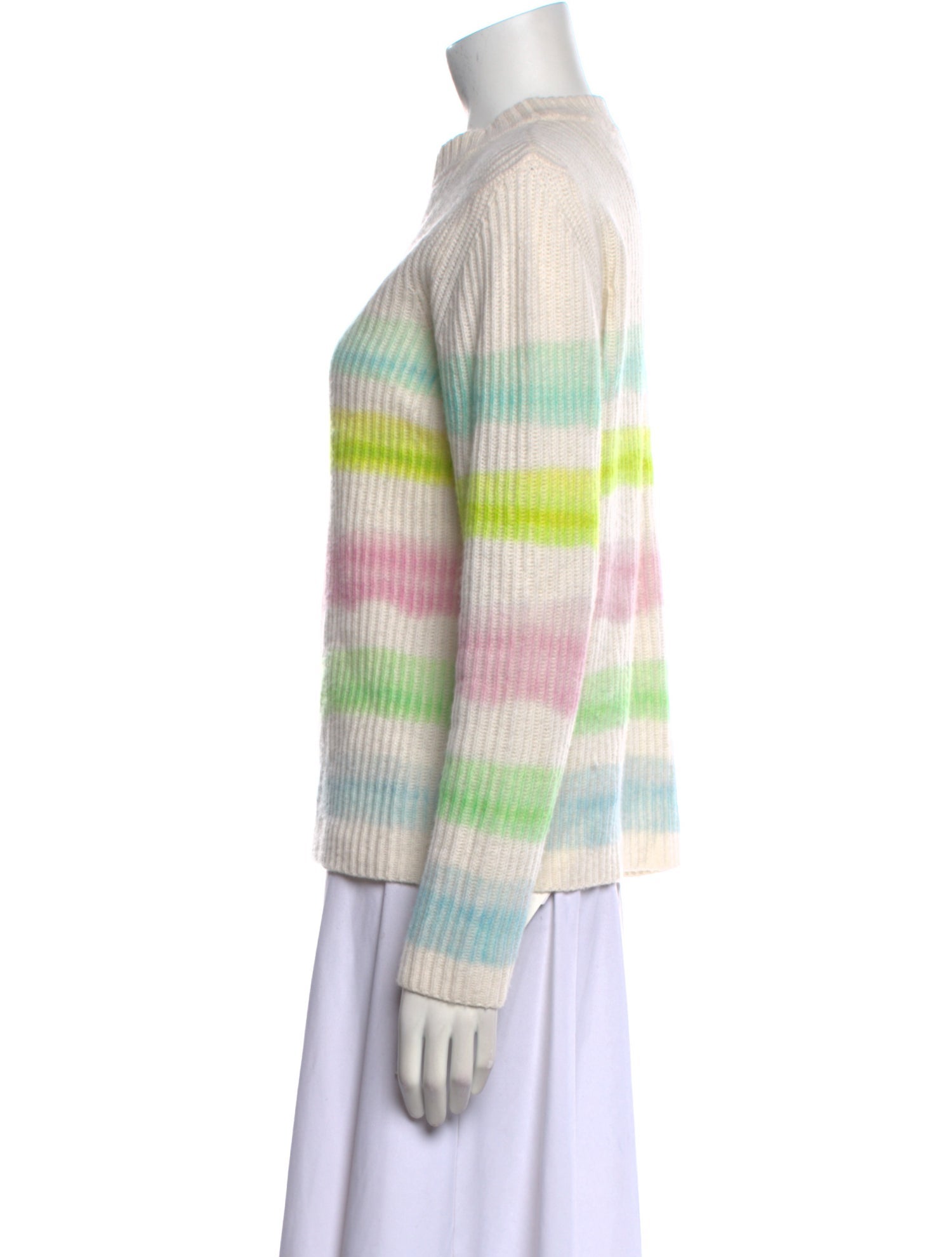 Kinross Cashmere Cashmere Striped Sweater