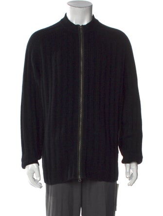 Kinross Cashmere Cashmere Mock Neck Cardigan