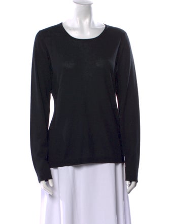 Kinross Cashmere Silk Scoop Neck Sweater