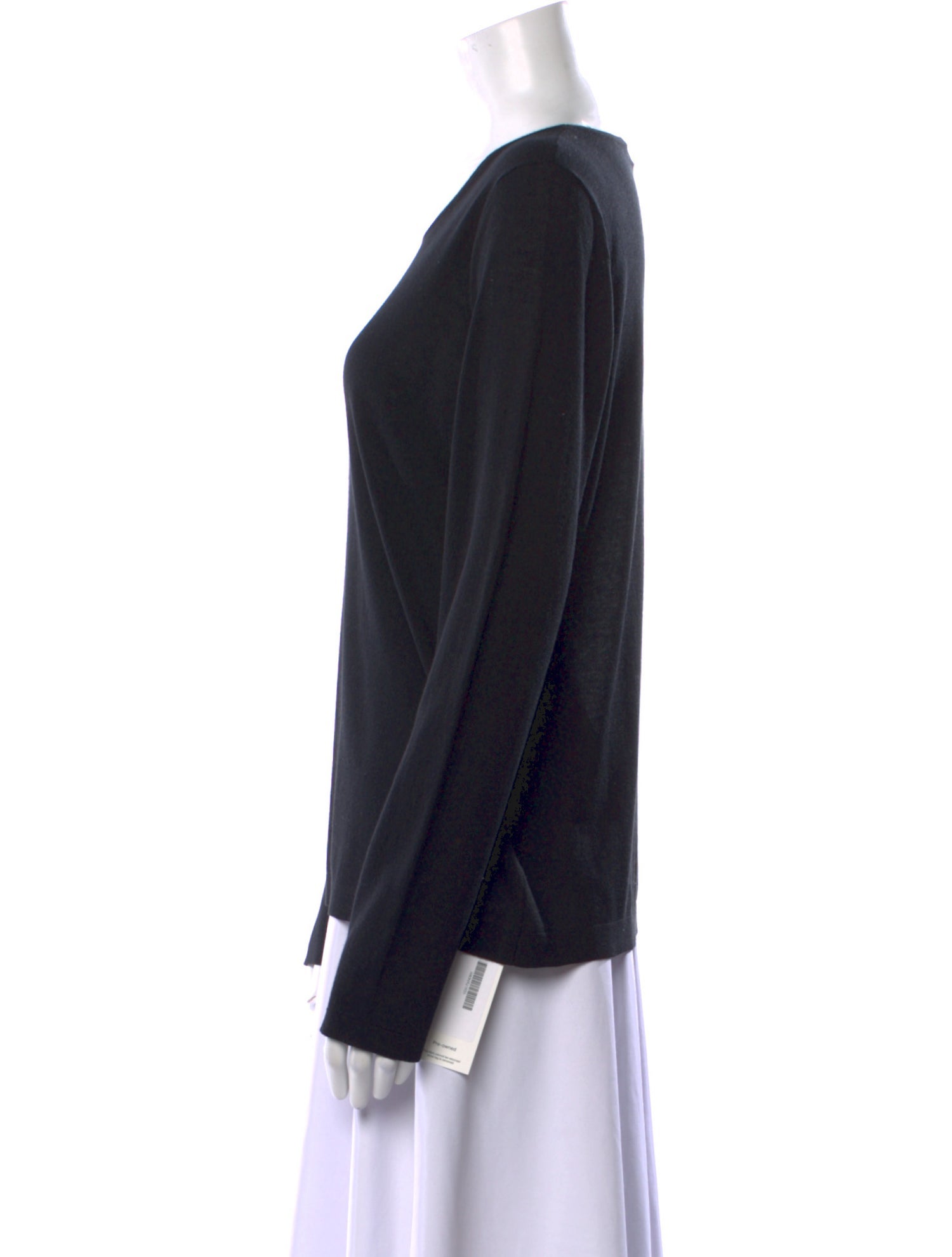 Kinross Cashmere Silk Scoop Neck Sweater