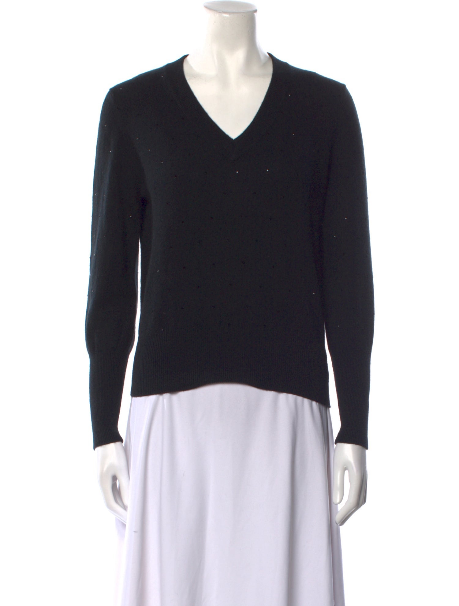 Kinross Cashmere Cashmere V-Neck Sweater