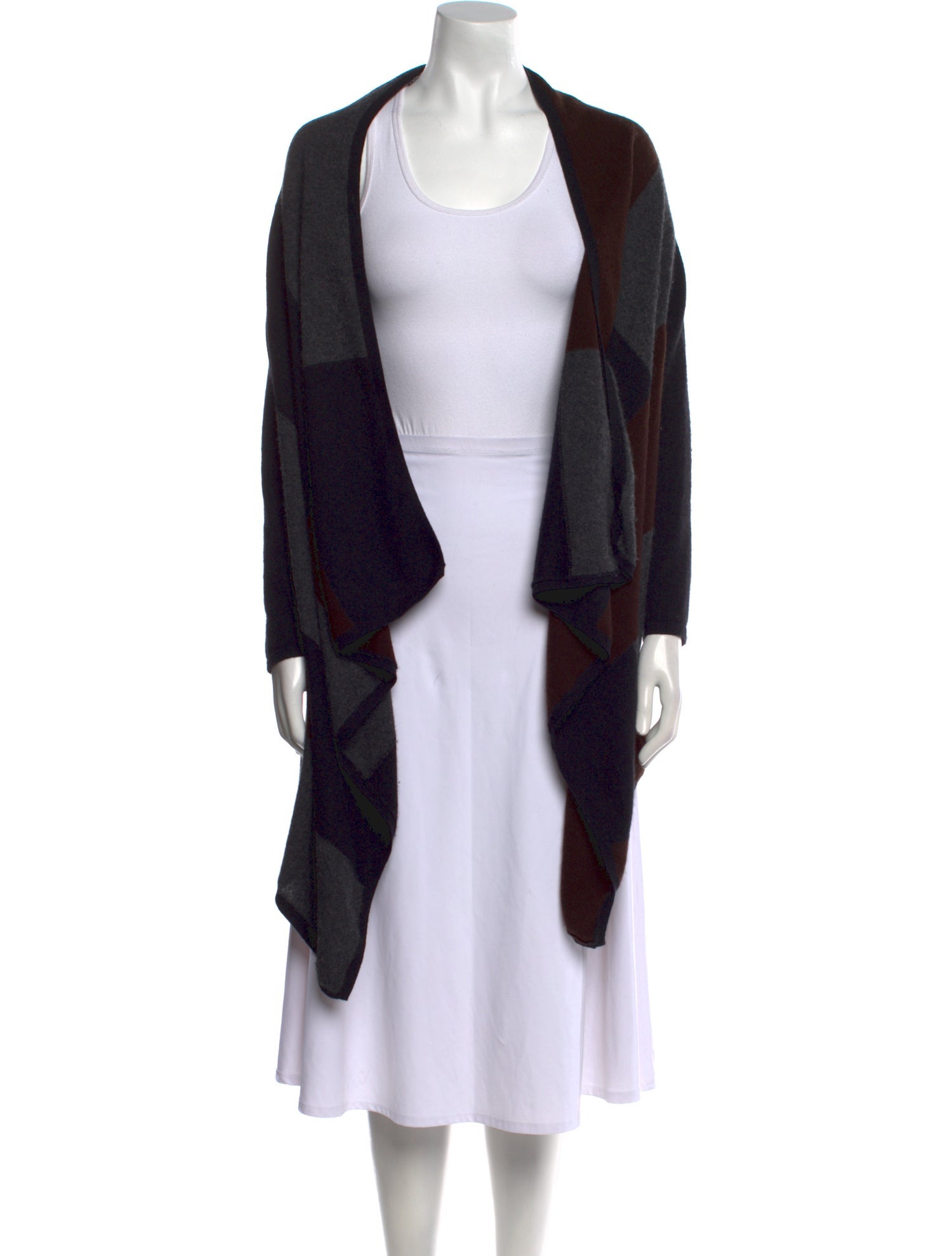 Kinross Cashmere Cashmere Open Front Sweater