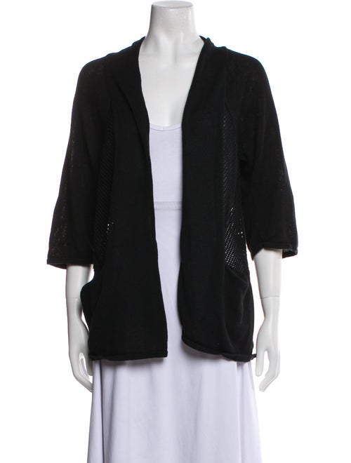 Kinross Cashmere Open Front Sweater