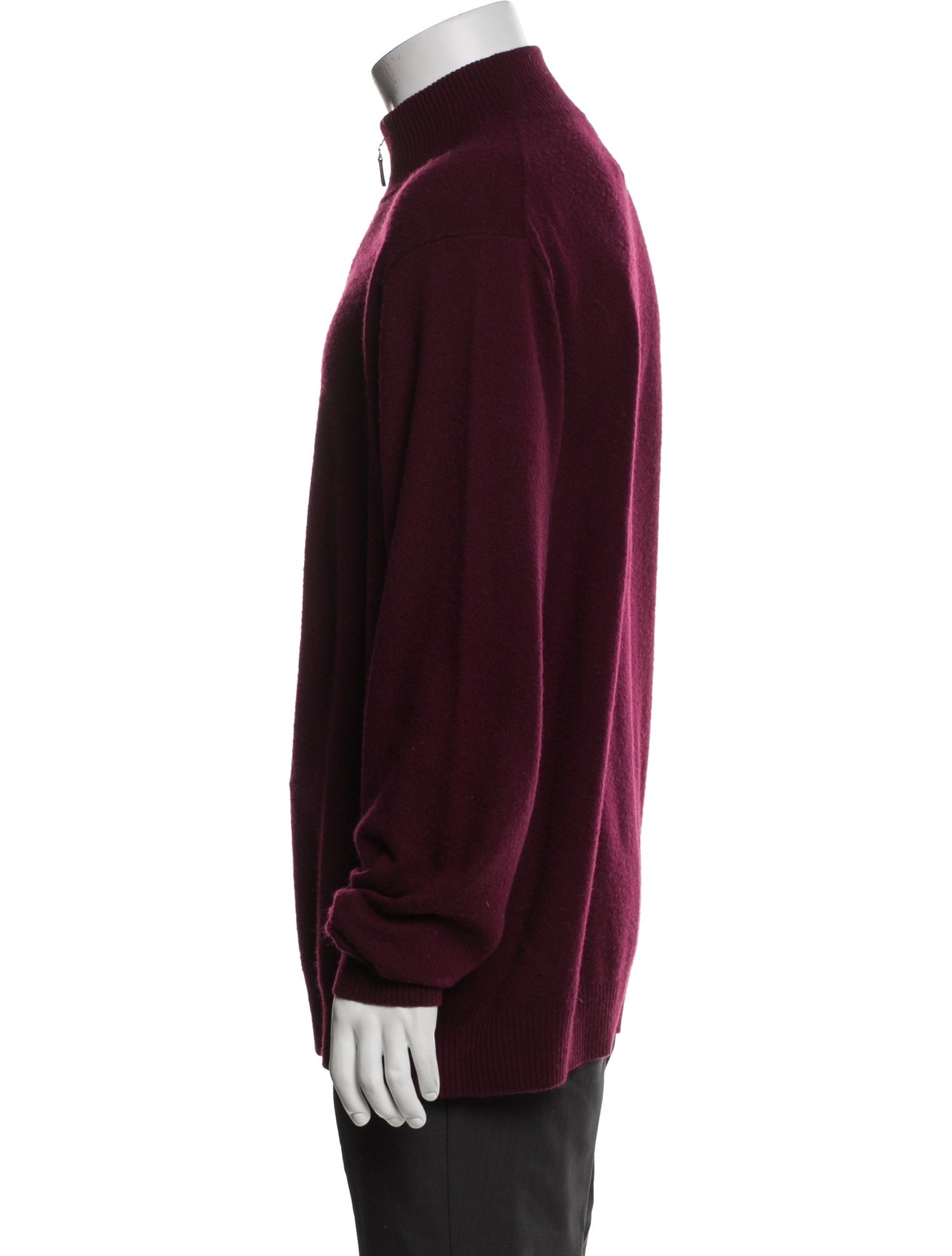 Kinross Cashmere Cashmere Turtleneck Polo Sweater