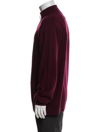 Kinross Cashmere Cashmere Turtleneck Polo Sweater