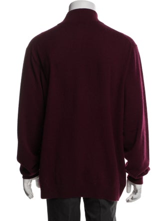 Kinross Cashmere Cashmere Turtleneck Polo Sweater