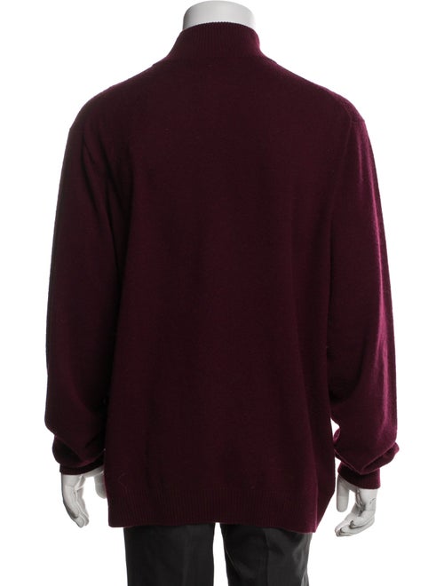 Kinross Cashmere Cashmere Turtleneck Polo Sweater