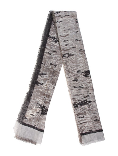 Kinross Cashmere Cashmere Printed Scarf