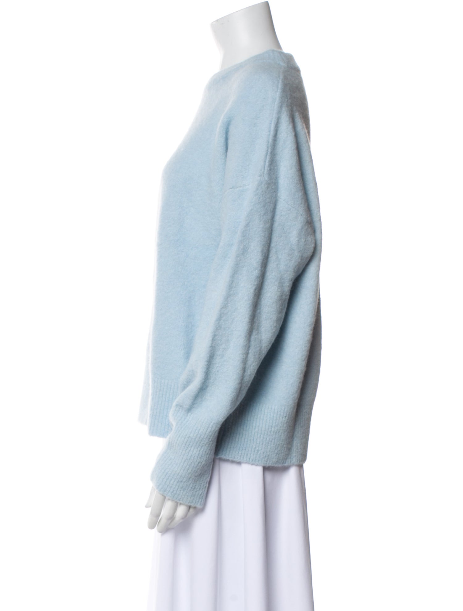 Kinross Cashmere Alpaca Crew Neck Sweater