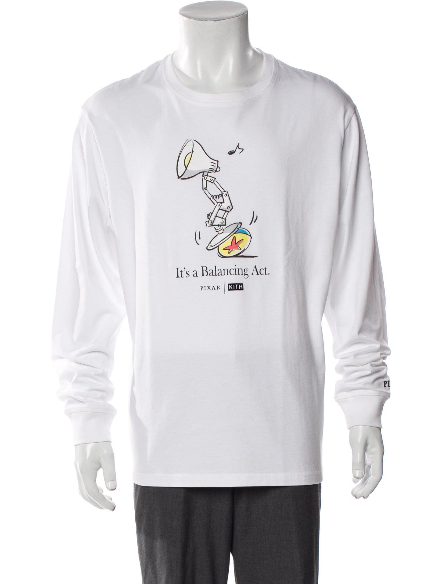 KITH x Pixar Graphic Print Crew Neck T-Shirt