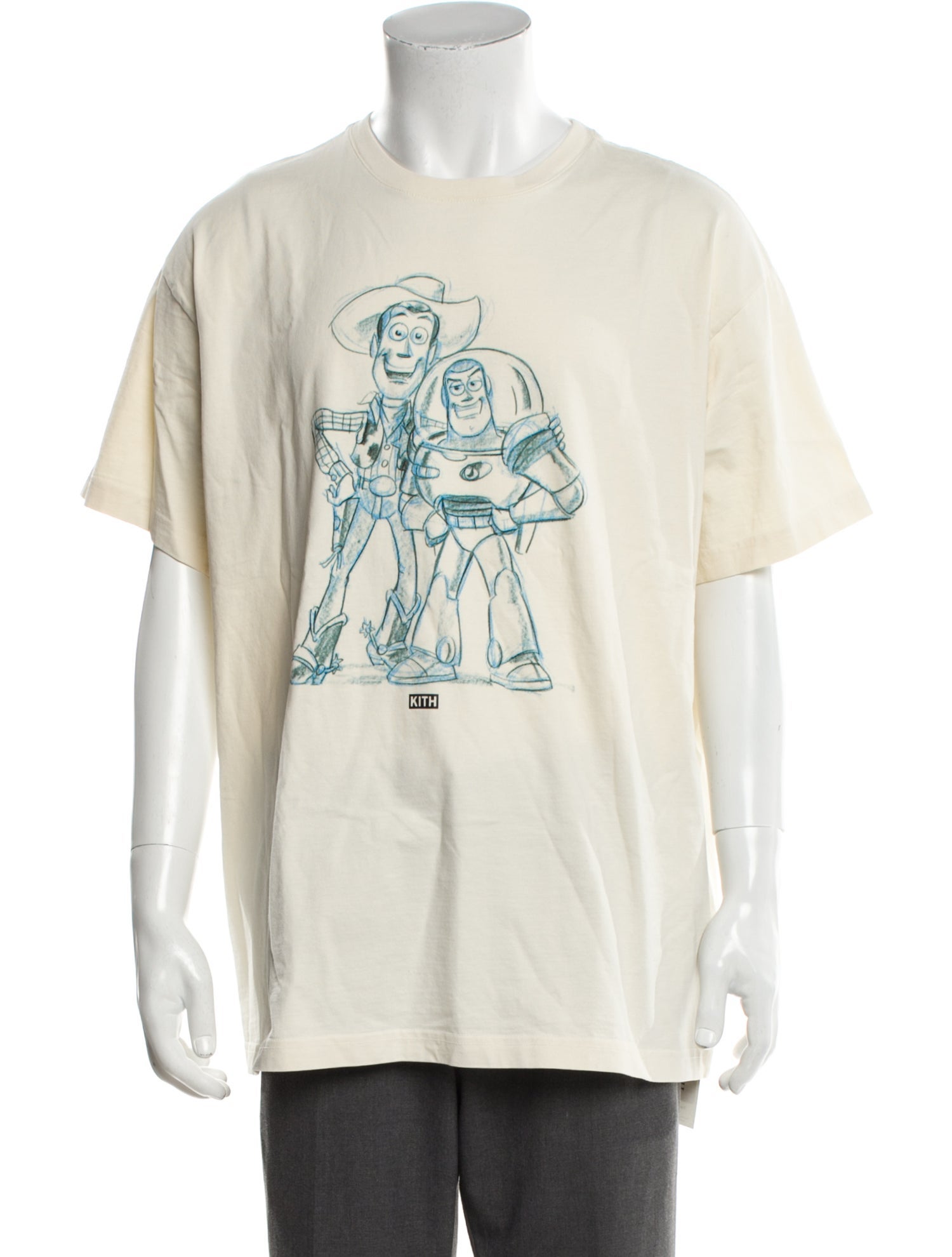 KITH x Pixar Graphic Print Crew Neck T-Shirt w/ Tags