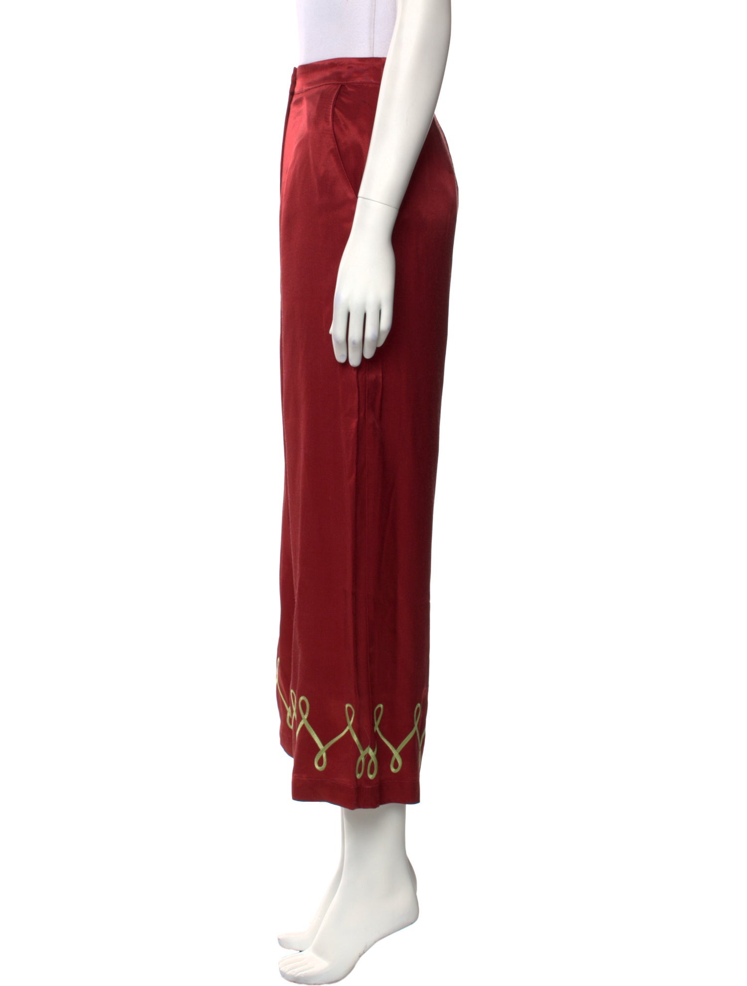 Kitri Graphic Print Wide Leg Pants w/ Tags