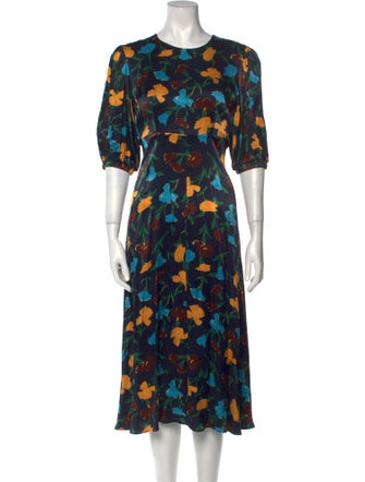 Kitri Floral Print Long Dress