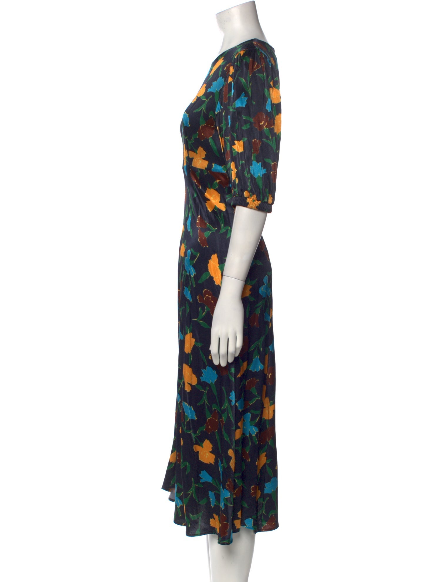 Kitri Floral Print Long Dress