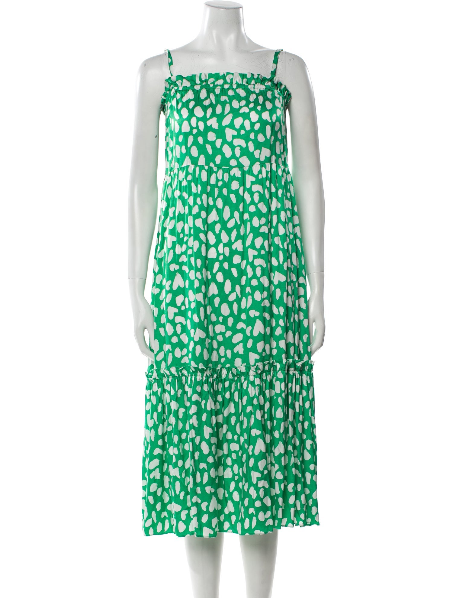 Kitri Printed Midi Length Dress