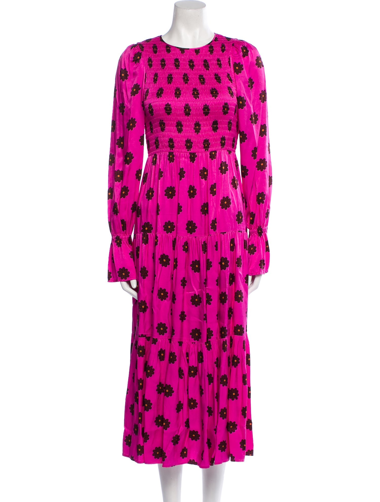 Kitri Floral Print Long Dress