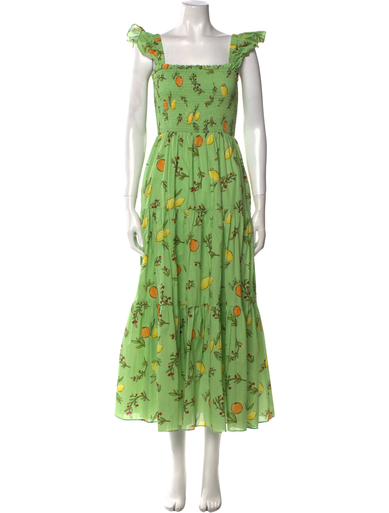 Kitri Floral Print Long Dress