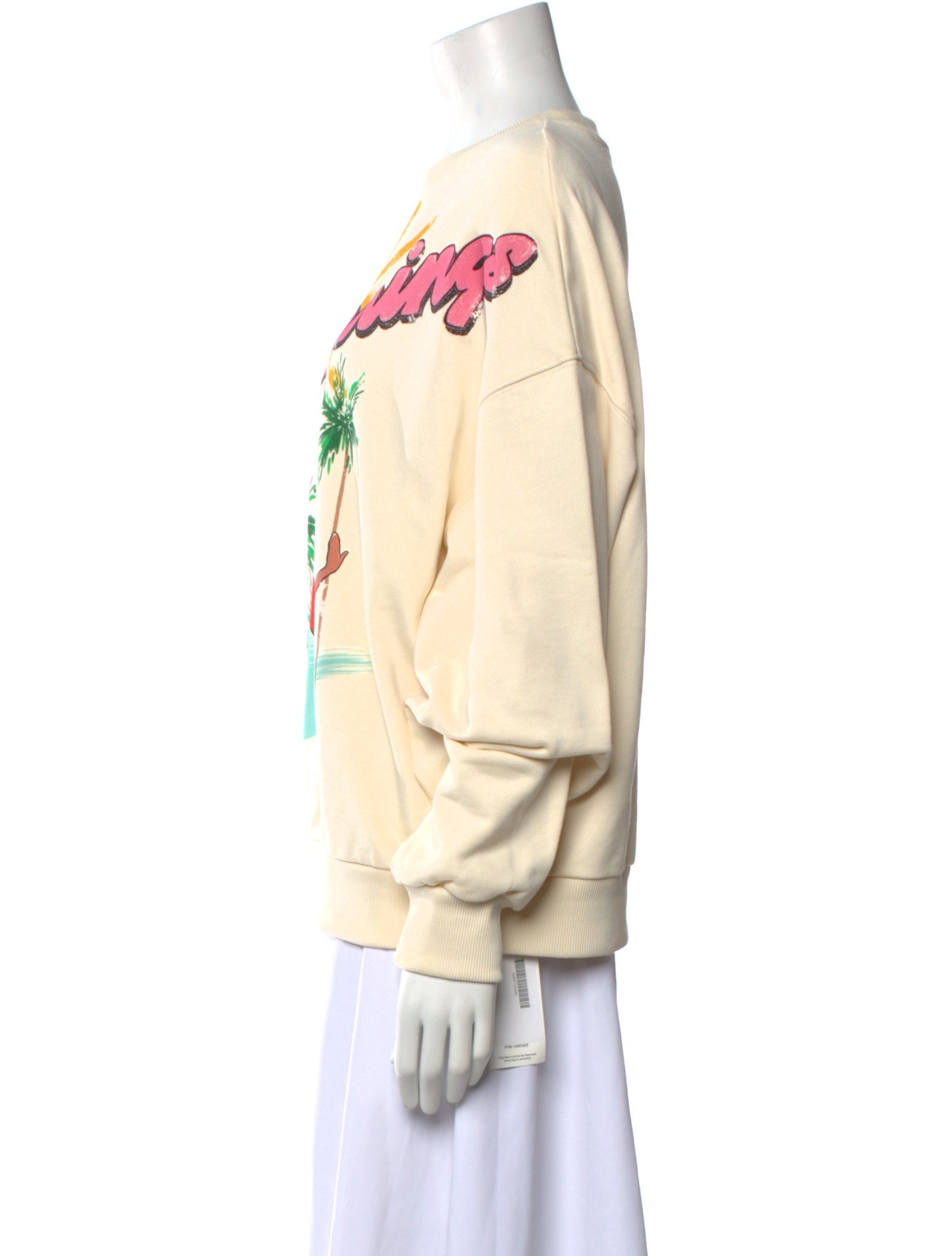 Kitri Graphic Print Crew Neck Sweatshirt