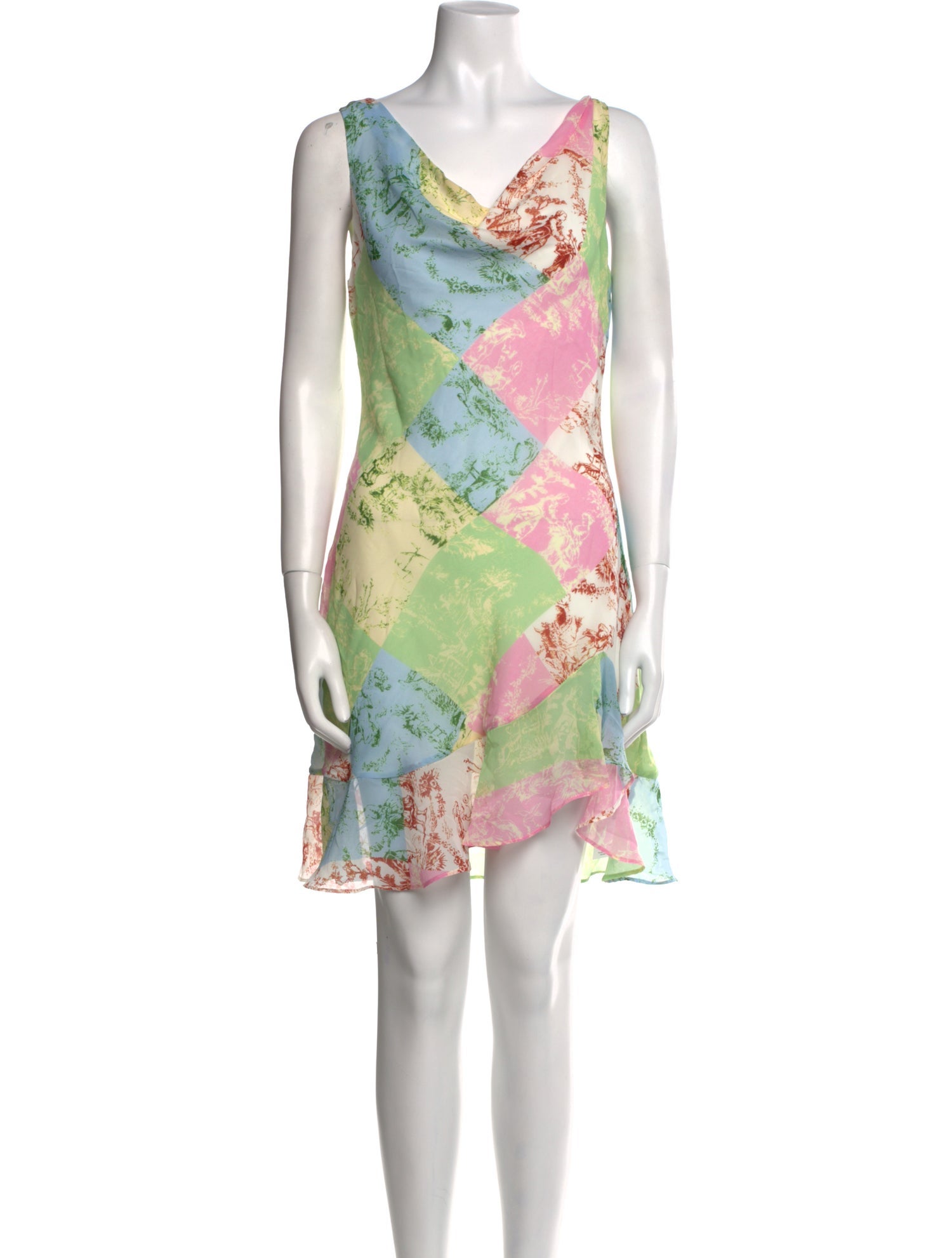 Kitri Printed Mini Dress w/ Tags