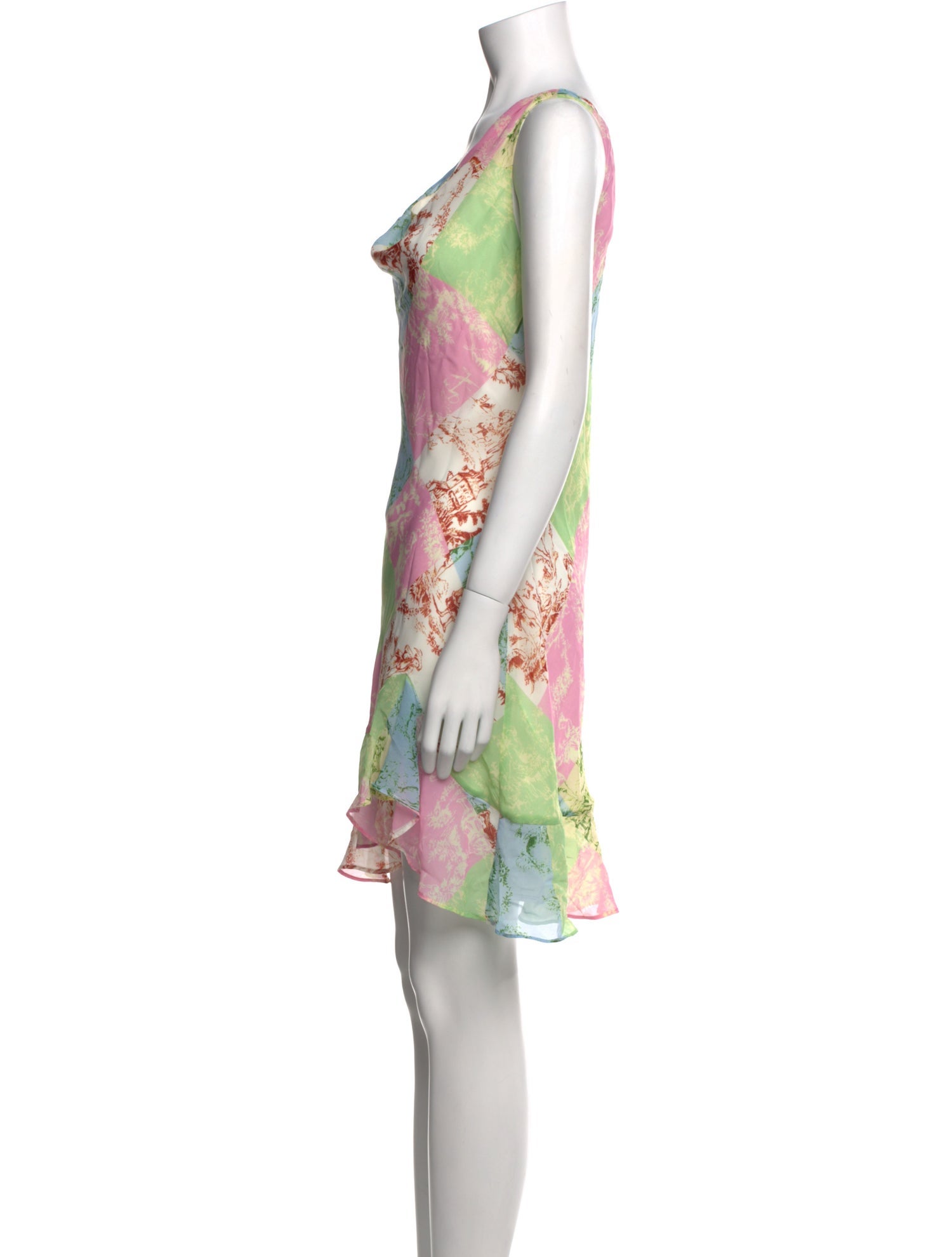 Kitri Printed Mini Dress w/ Tags