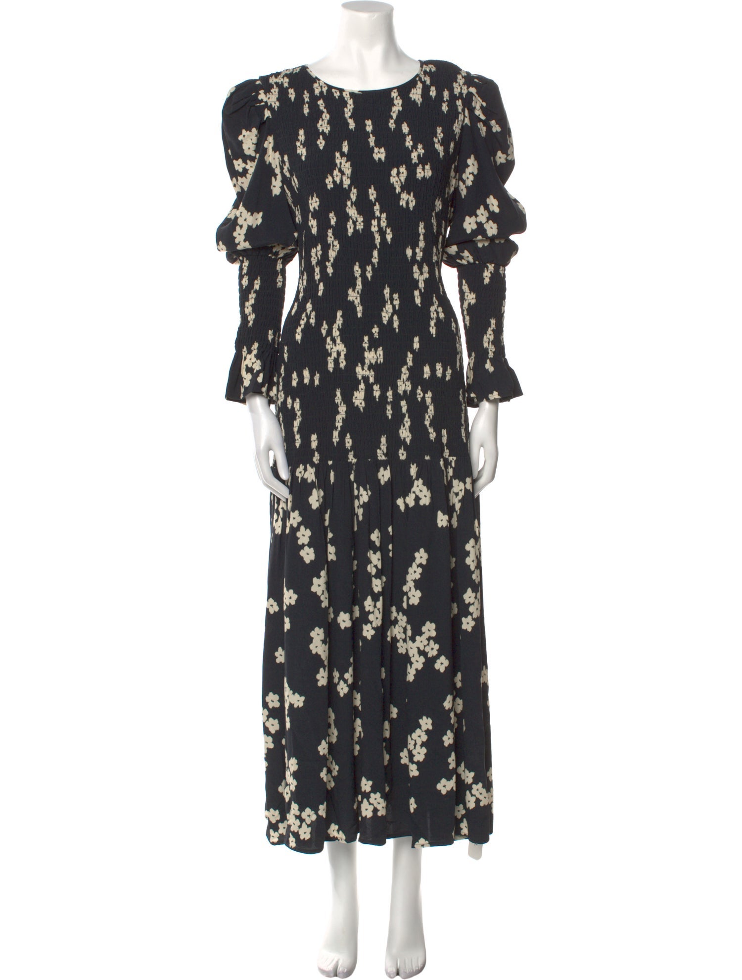 Kitri Floral Print Long Dress w/ Tags