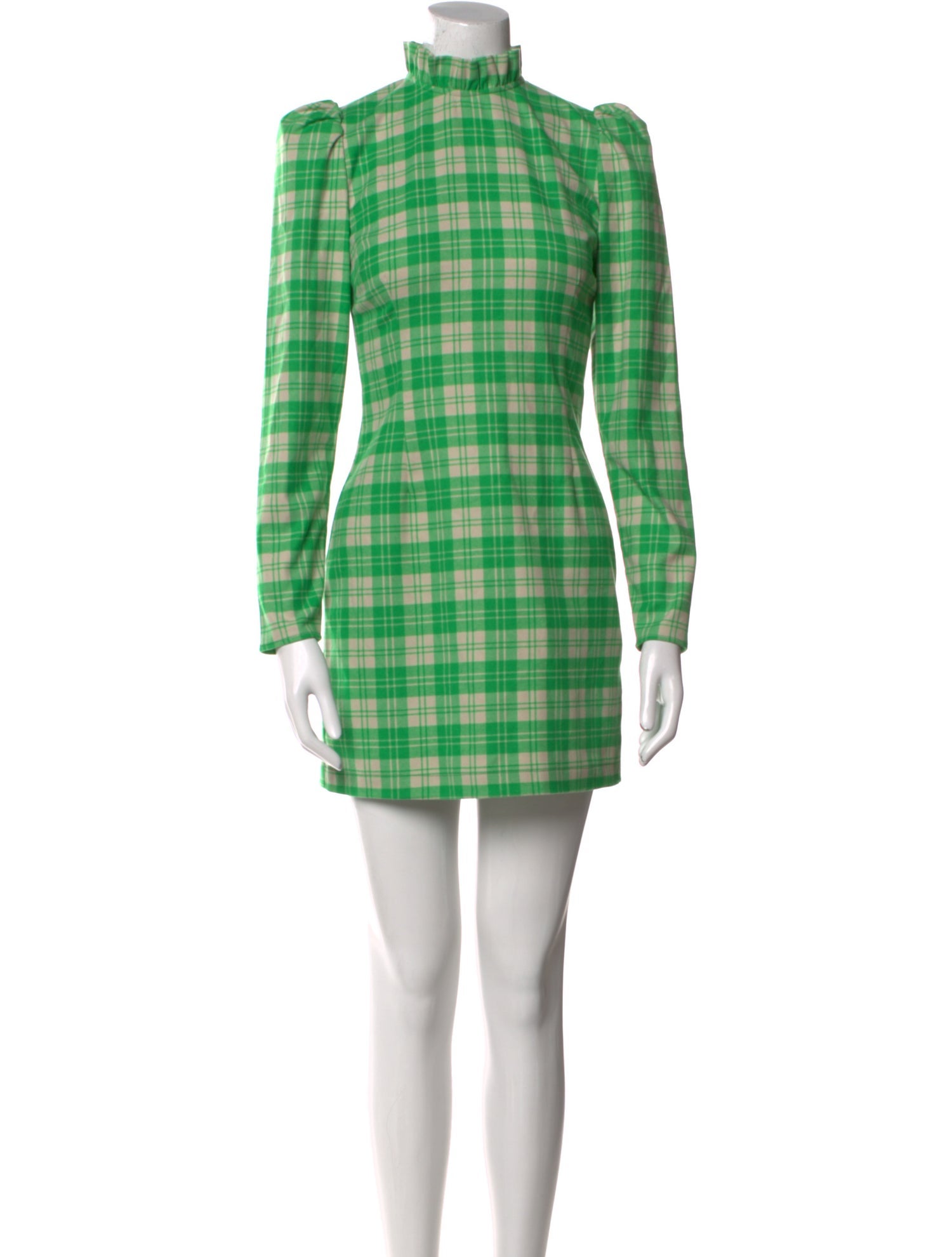 Kitri Plaid Print Mini Dress w/ Tags