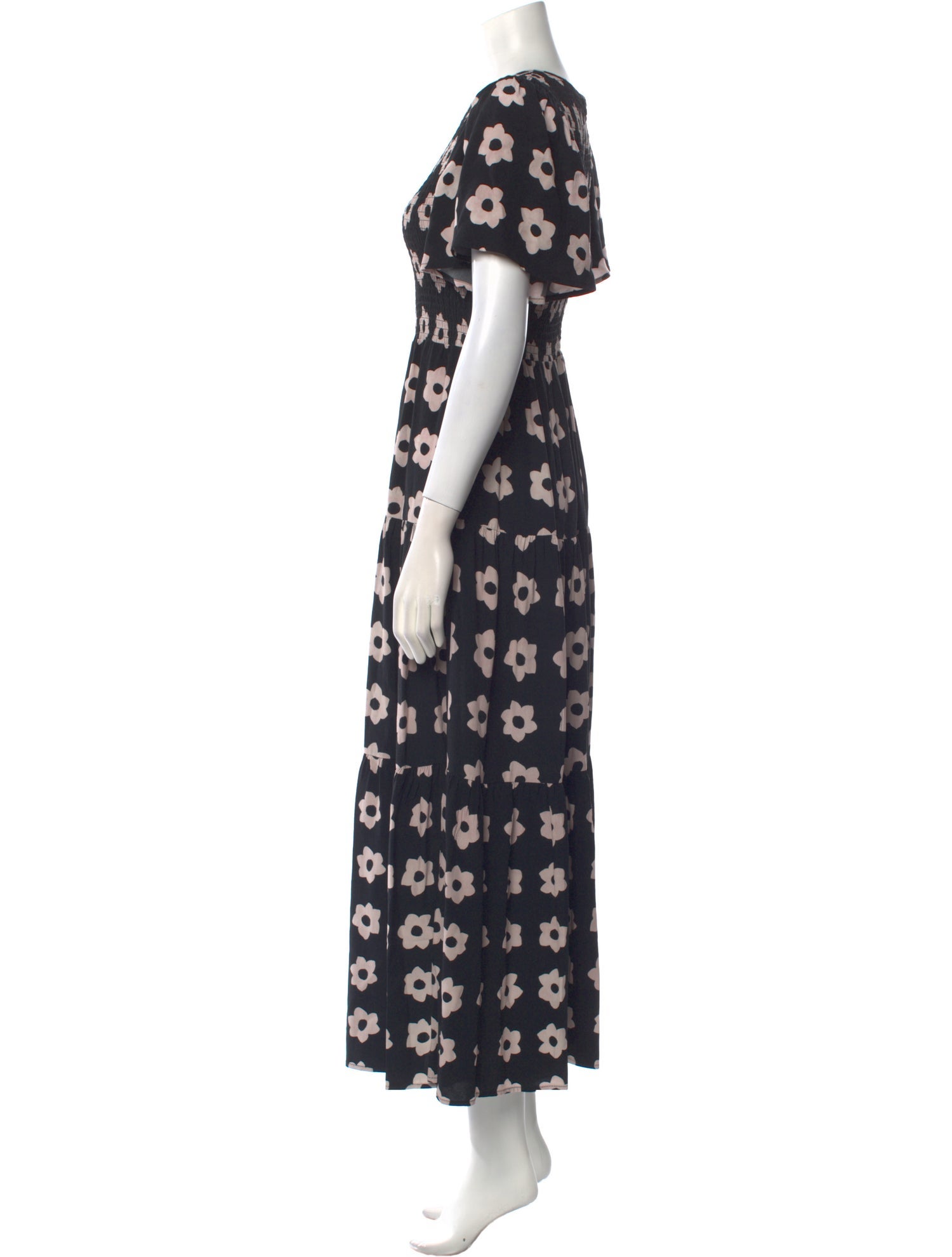 Kitri Printed Long Dress