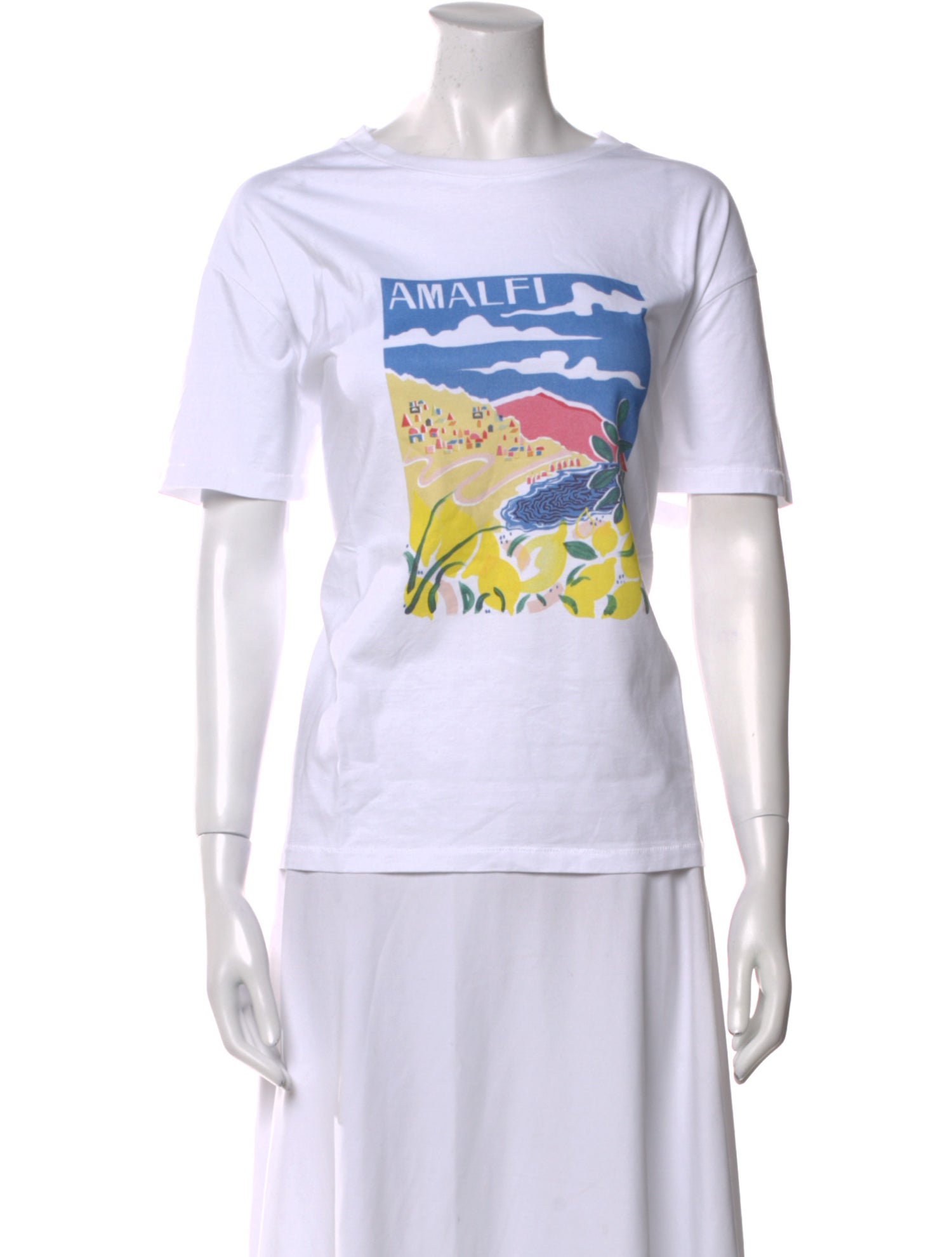 Kitri Graphic Print Bateau Neckline T-Shirt w/ Tags
