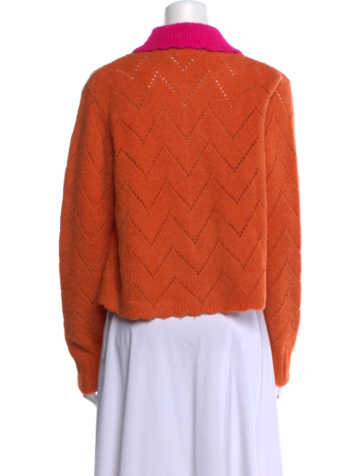 Kitri Colorblock Pattern Sweater